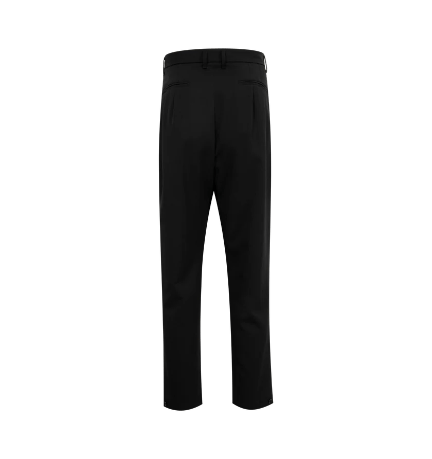 Lemaire o1h1sh11225 Drawstring Pleated Pants in Black Size US 30 / EU 46 - 2 Thumbnail