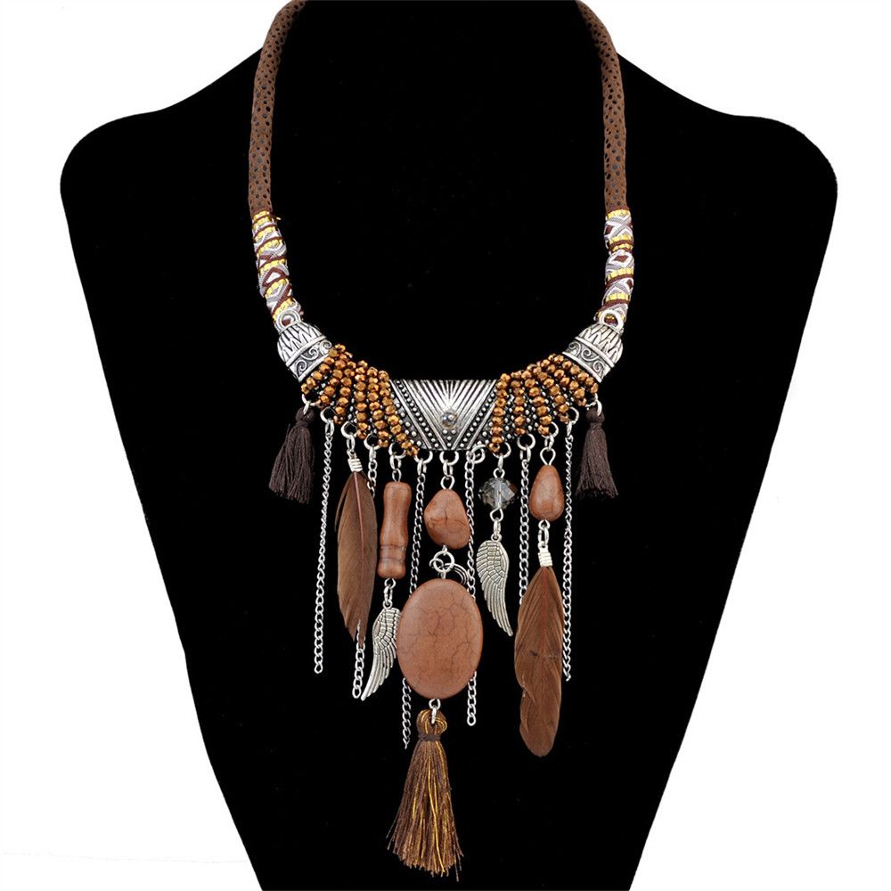 Jewelry Unique Bohemian Necklace Size ONE SIZE - 1 Thumbnail