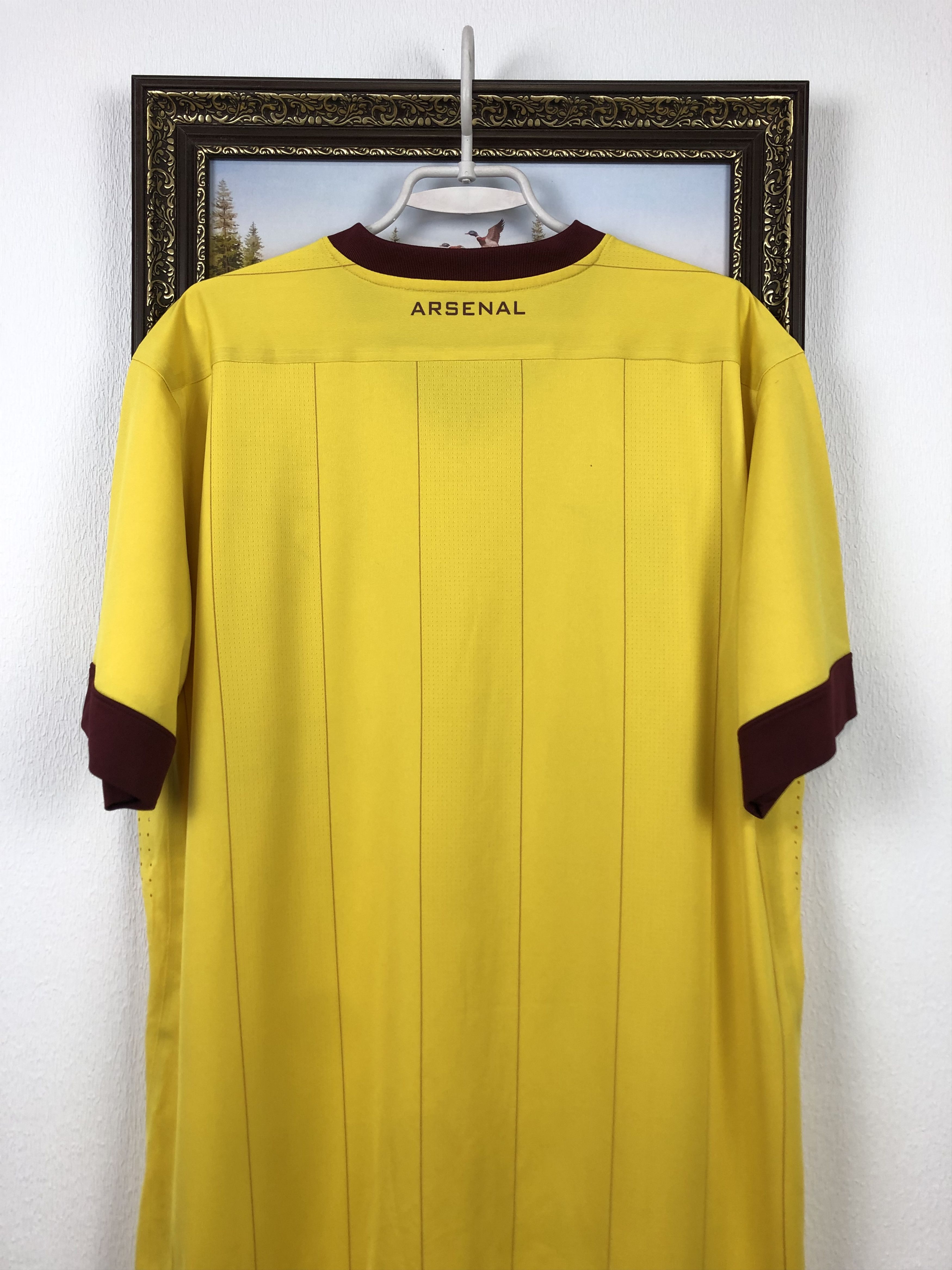 Vintage Arsenal football shirt Soccer Player Issue Jersey Rare Tee Size US XXL / EU 58 / 5 - 13 Thumbnail
