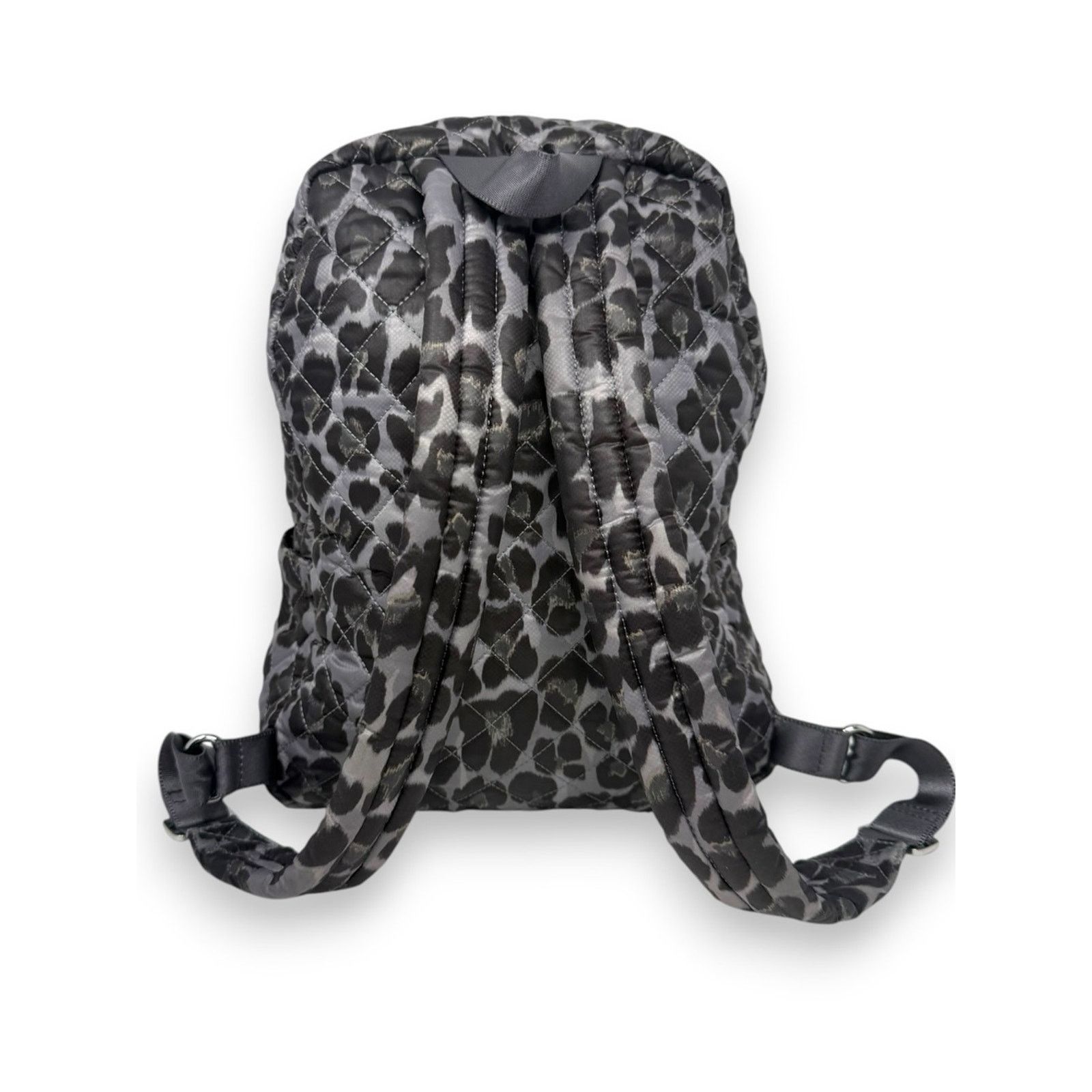 MZ Wallace MZ Wallace City Backpack Gray Leopard Zippered Quilt Mini Size ONE SIZE - 3 Thumbnail