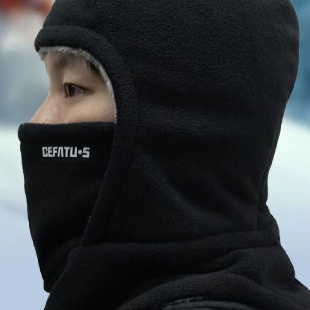 Japanese Brand × Vintage × Youths In Balaclava Fleece Balaclava Cycling Cold-proof Windproof Warm Hood Hat Size ONE SIZE - 3 Thumbnail