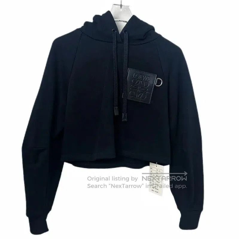 Loewe Loewe Gray Cotton Blend Women's Sweatshirt . Size S / US 4 / IT 40 - 1 Thumbnail
