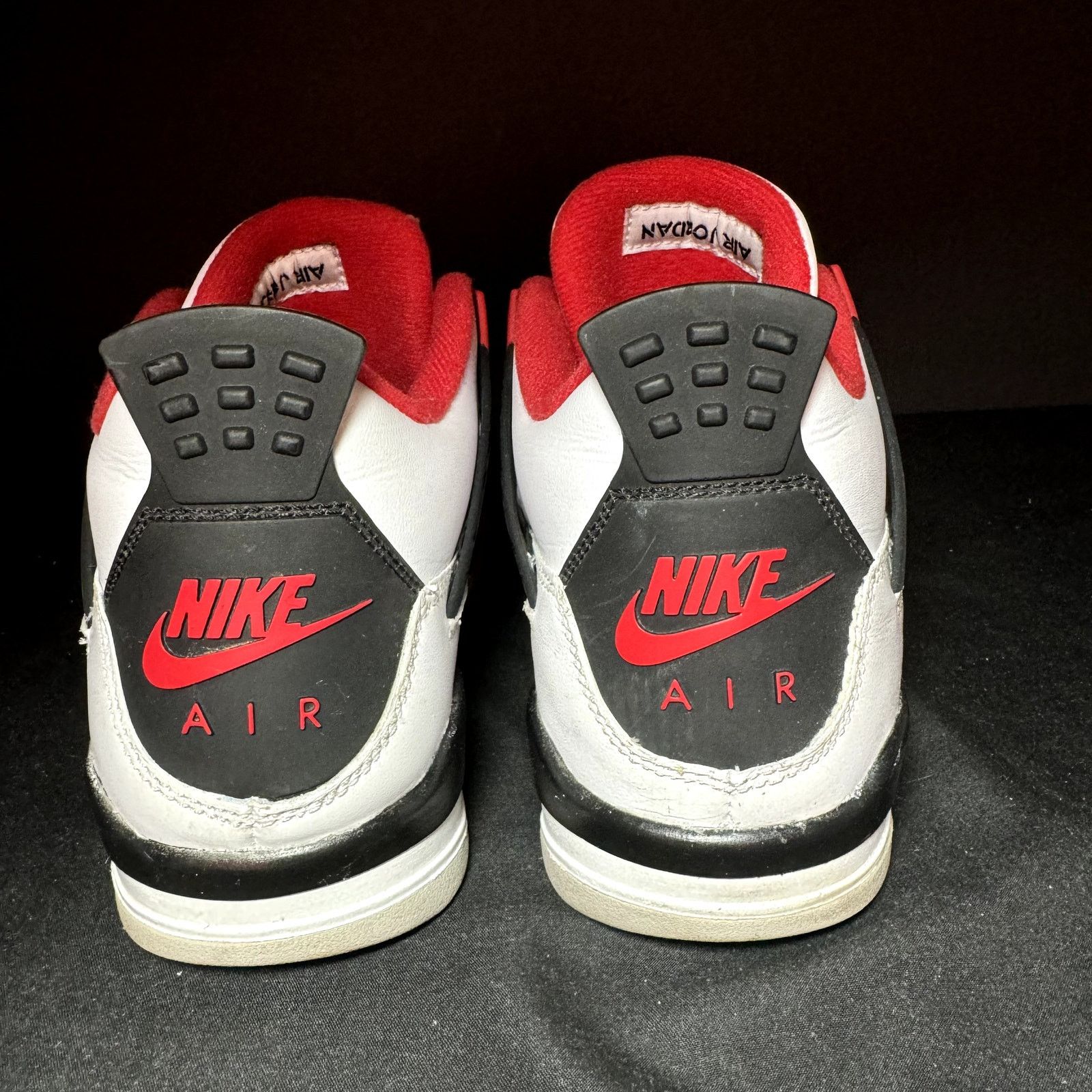 Jordan Brand × Nike Air Jordan 4 Retro OG GS Fire Red 2020 Men's Shoes - Size 7 Size US 7 / EU 40 - 5 Thumbnail