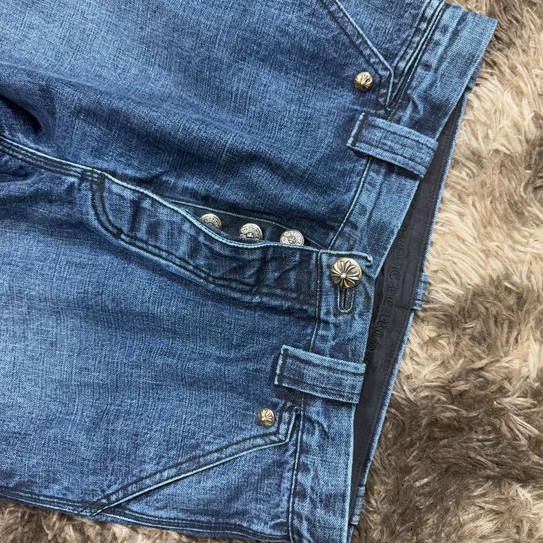 Chrome Hearts Chrome hearts Blue Washed Lumberjack Jeans Size US 31 - 3 Thumbnail
