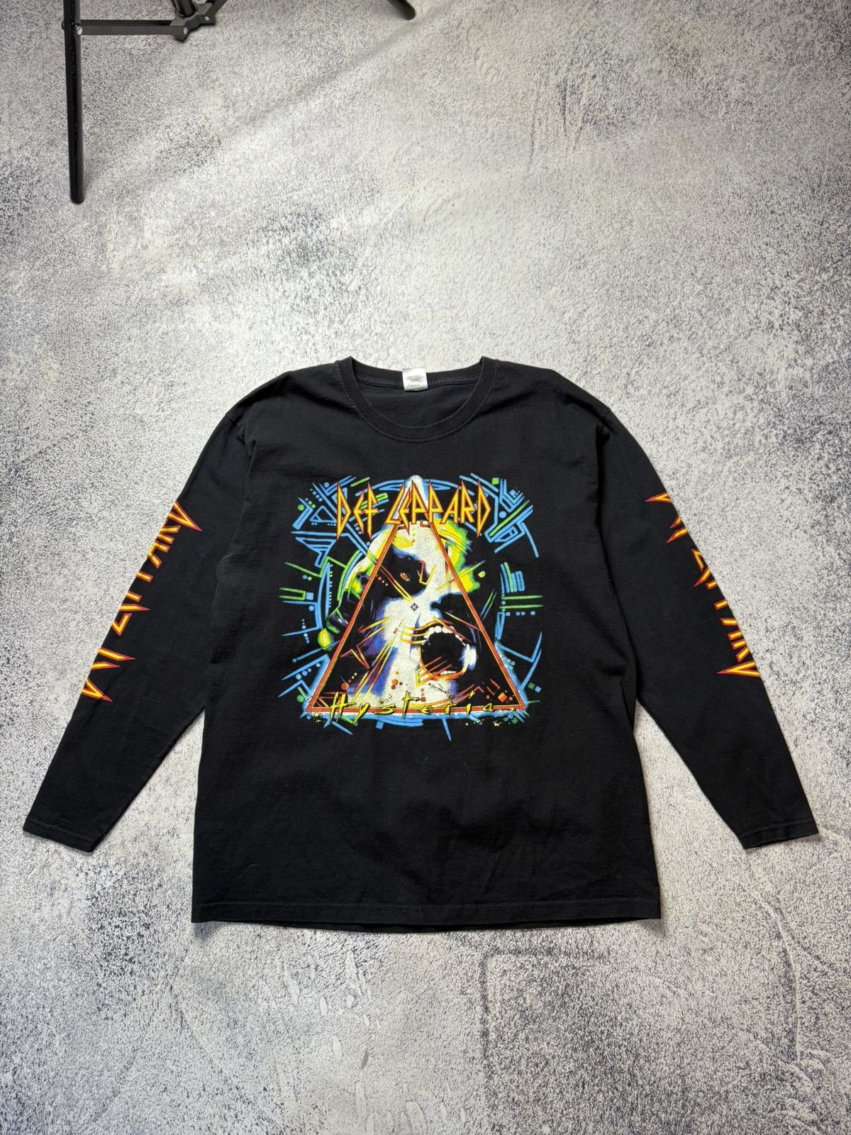 Vintage Vintage Def Leppard Long Sleeve Shirt Size US L / EU 52-54 / 3 - 1 Thumbnail