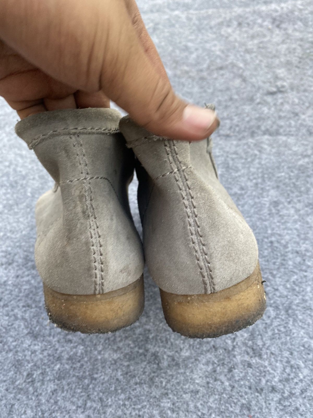 Clarks Clarks wallabee grey suede high Size US 9 / EU 42 - 5 Thumbnail