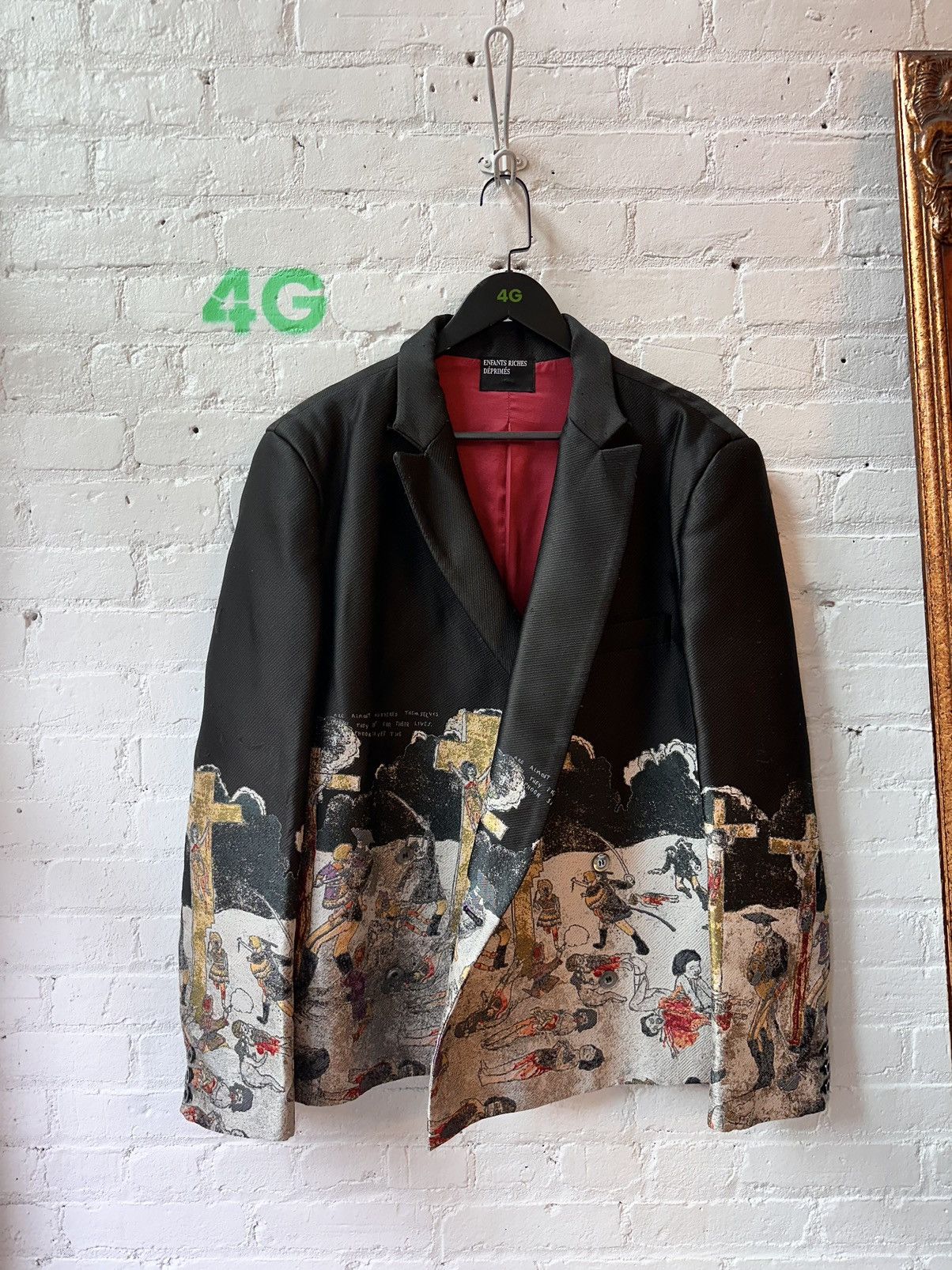 Enfants Riches Deprimes ERD CROSS RUNWAY JACKET BLAZER L/XL 4GSELLER Size US XL / EU 56 / 4 - 1 Thumbnail