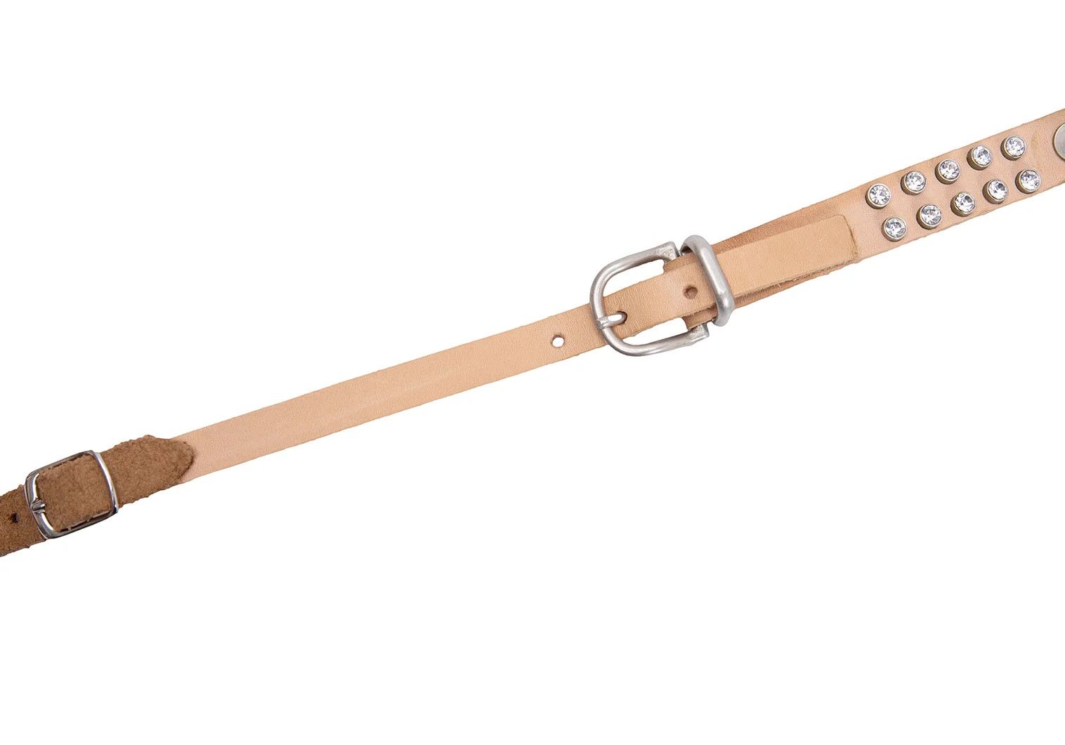 Maison Margiela Leather Narrow Belt in Brown, Size 70 Size ONE SIZE - 6 Thumbnail