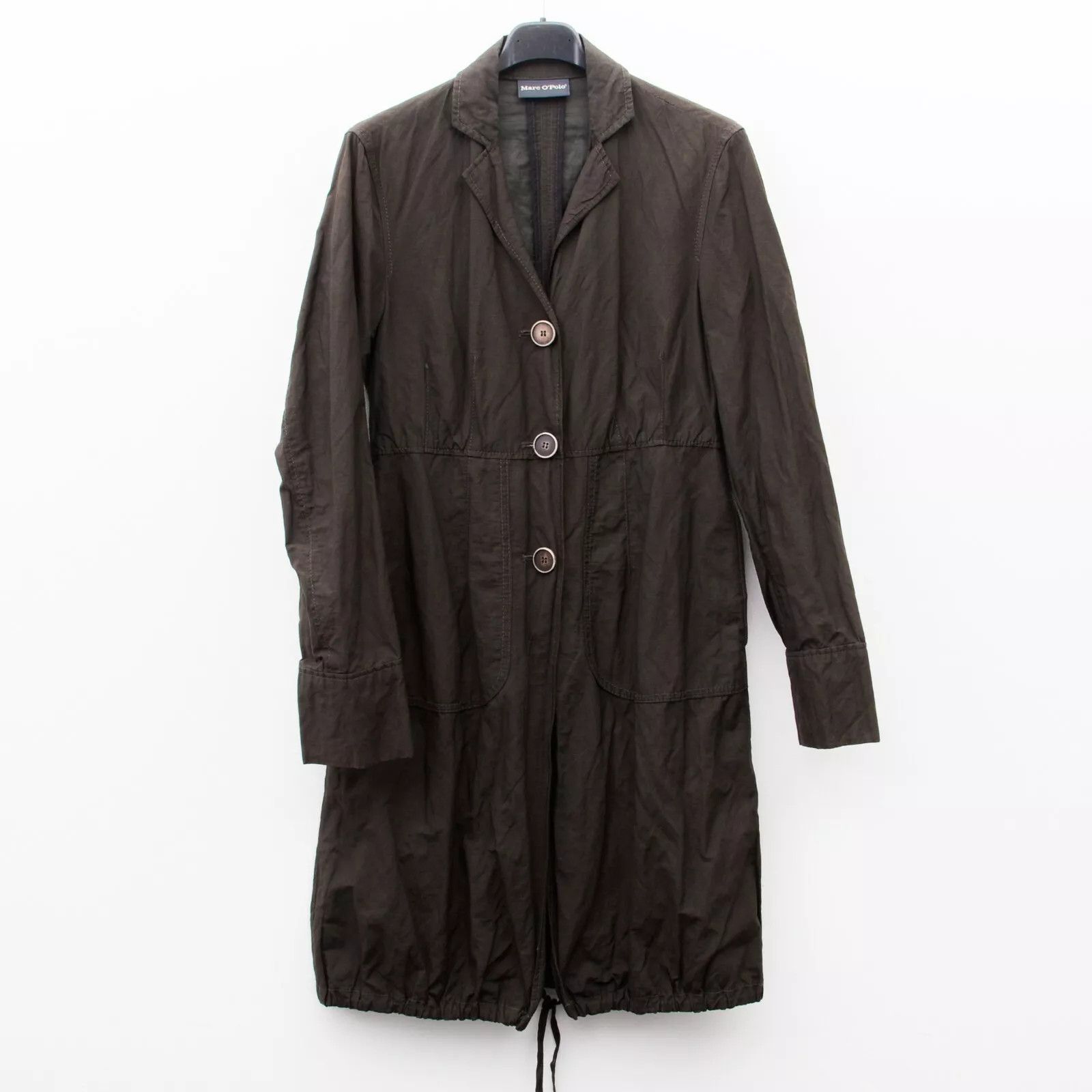 Marc O'Polo Women S Over Coat Trench Jacket EU 34 Khaki Size S / US 4 / IT 40 - 1 Thumbnail