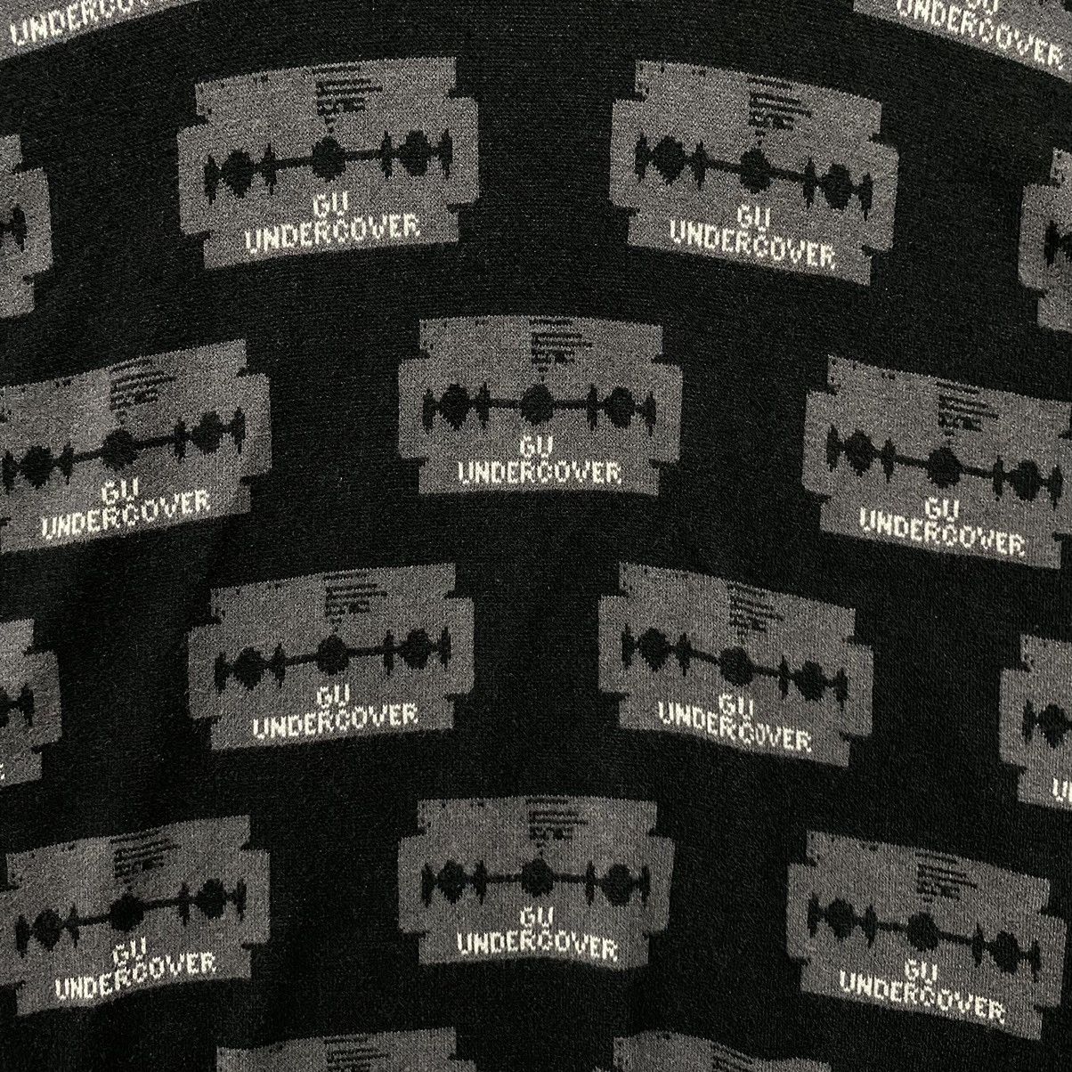 GU × Undercover 🧧RARE 🧧 Monogram print Razor blade Size US XL / EU 56 / 4 - 2 Thumbnail