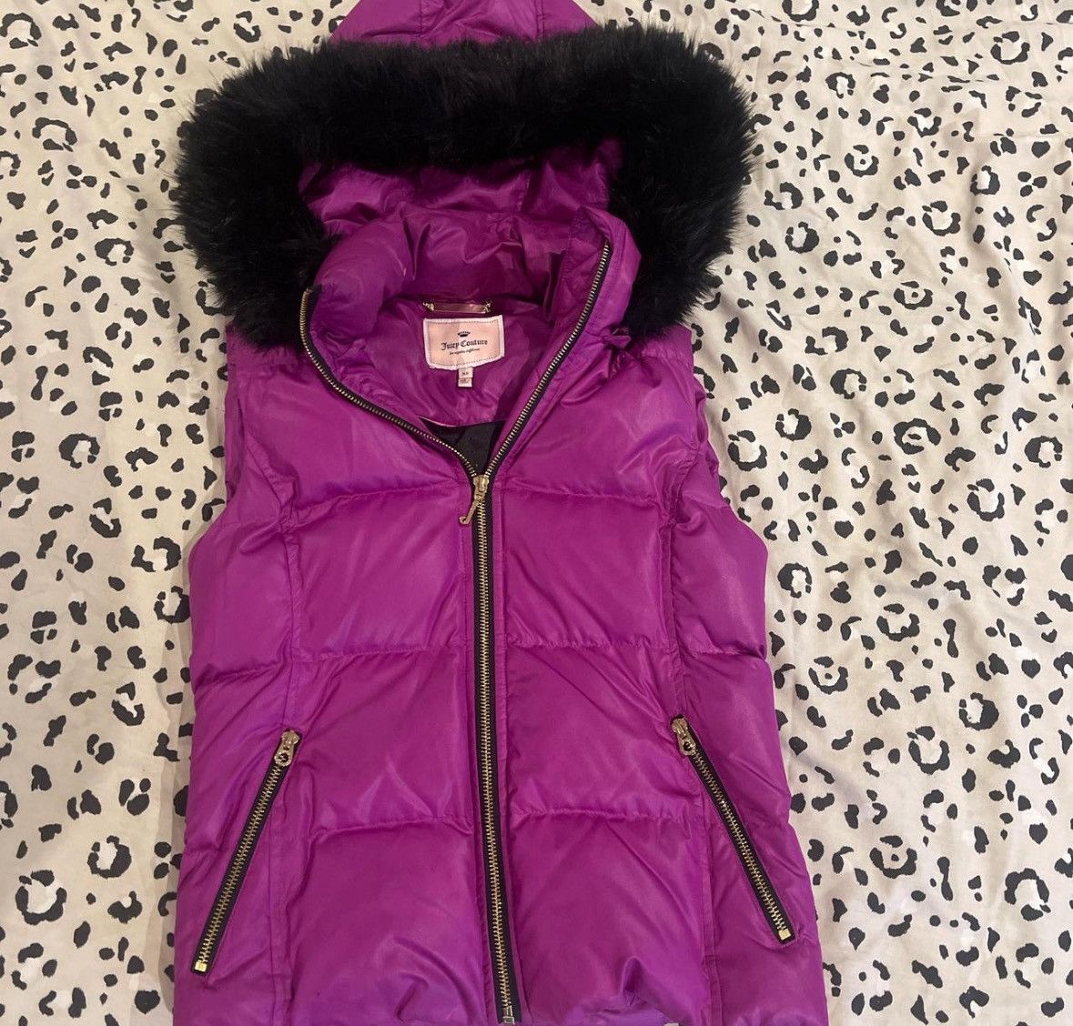 Juicy Couture Juicy Couture Fur Vest Size S / US 4 / IT 40 - 2 Thumbnail