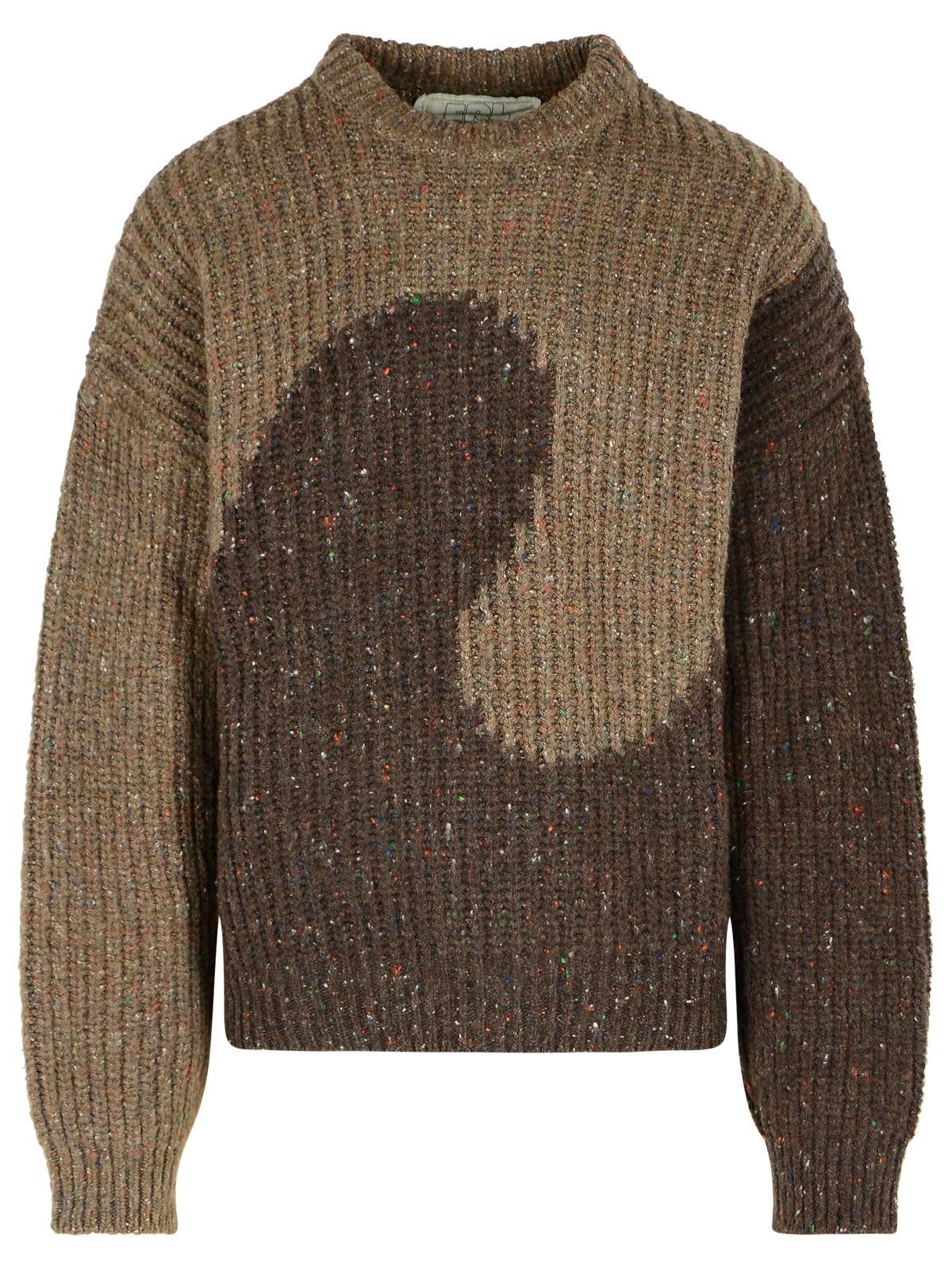ERL ERL Brown Wool Blend Sweater Size US M / EU 48-50 / 2 - 1 Thumbnail