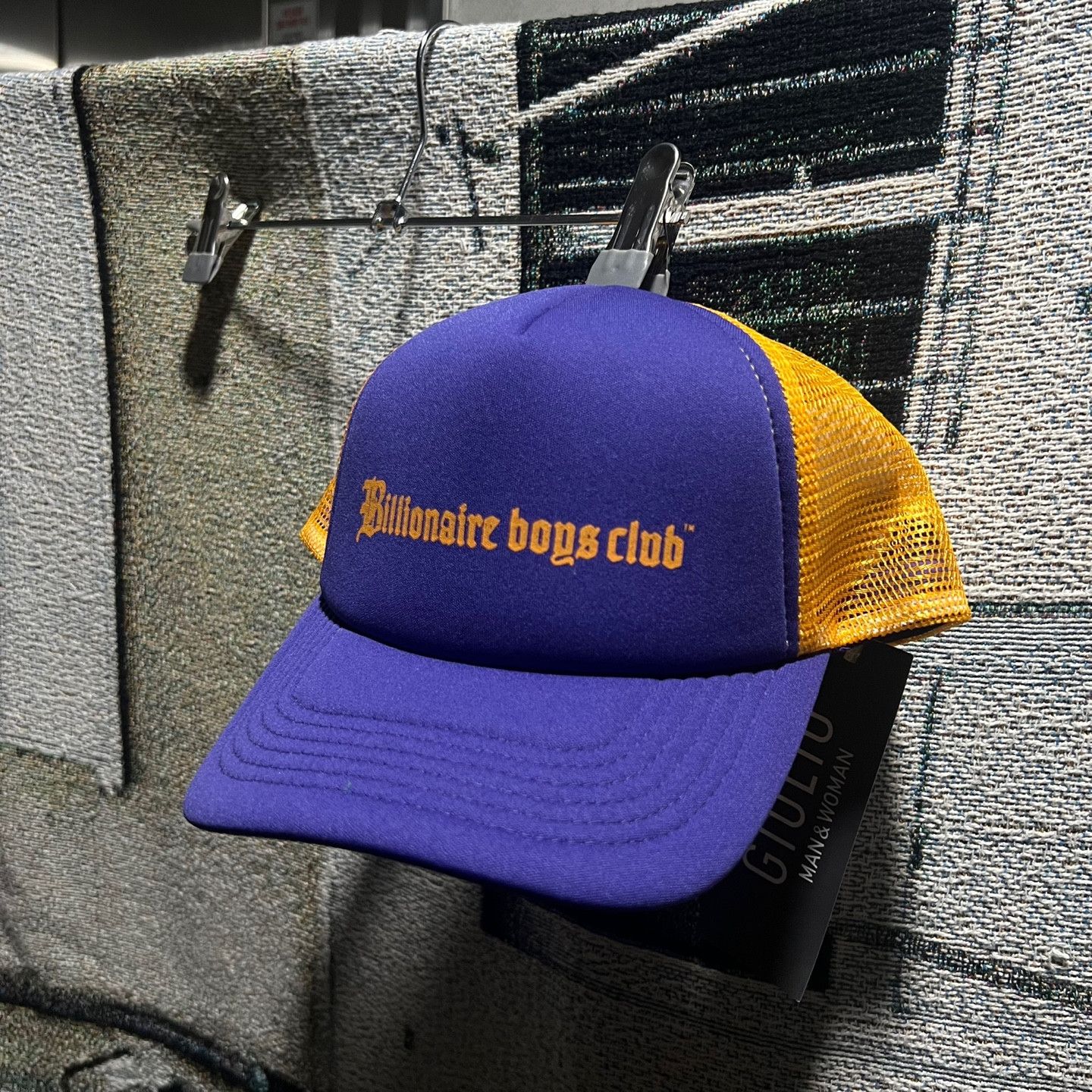 Billionaire Boys Club (SOLD OUT)Billionaire Boys Club printing logo Trucker Cap Size ONE SIZE - 1 Thumbnail