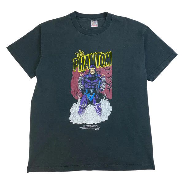 image of Vintage 1995 The Phantom Comic Images Tee Black, Men's (Size XL)