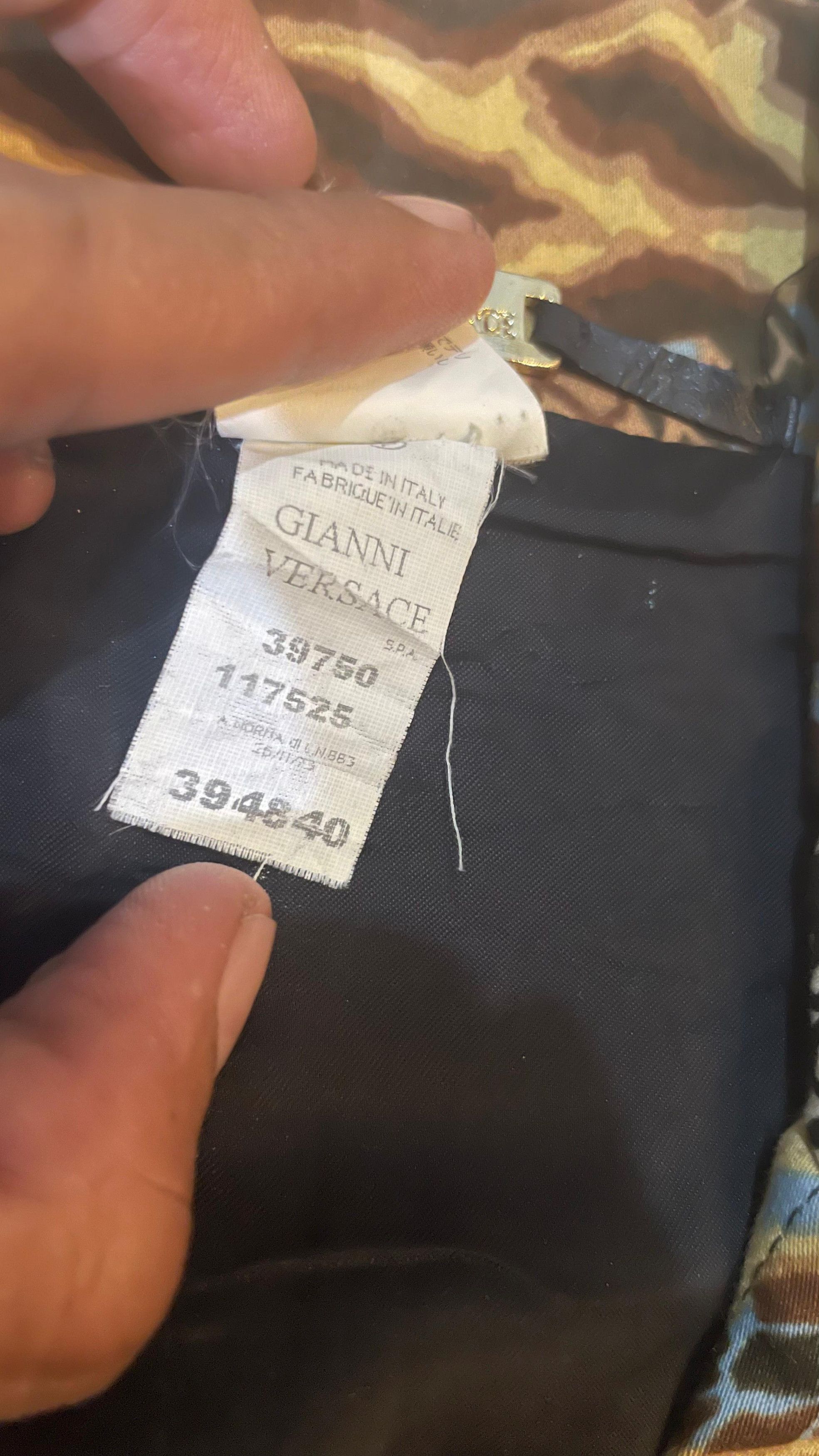 Versace Vintage blazer gianni versace Size S / US 4 / IT 40 - 2 Thumbnail