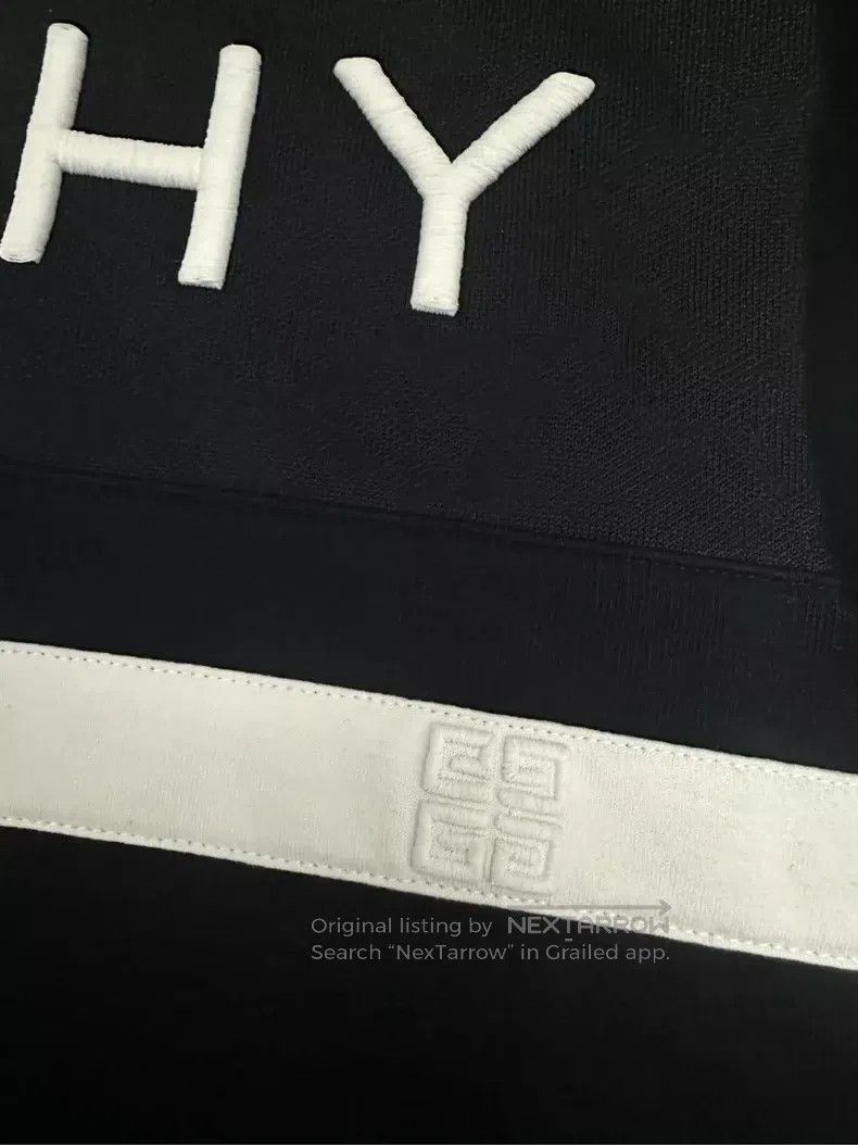 Givenchy Givenchy Classic Logo Black Letter Hoodie Size US M / EU 48-50 / 2 - 3 Thumbnail