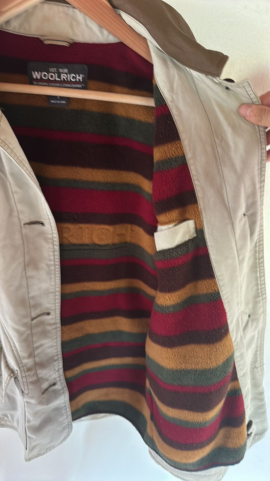 Woolrich Woolen Mills Woolrich Blanket Lined Chore Jacket Size S / US 4 / IT 40 - 3 Preview