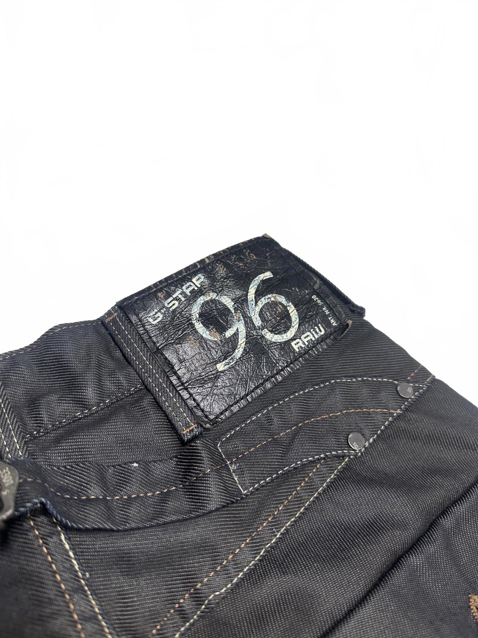 Designer G-Star RAW 96 Men’s Cargo Trousers - Stylish Black Design Size US 26 / EU 42 - 4 Thumbnail