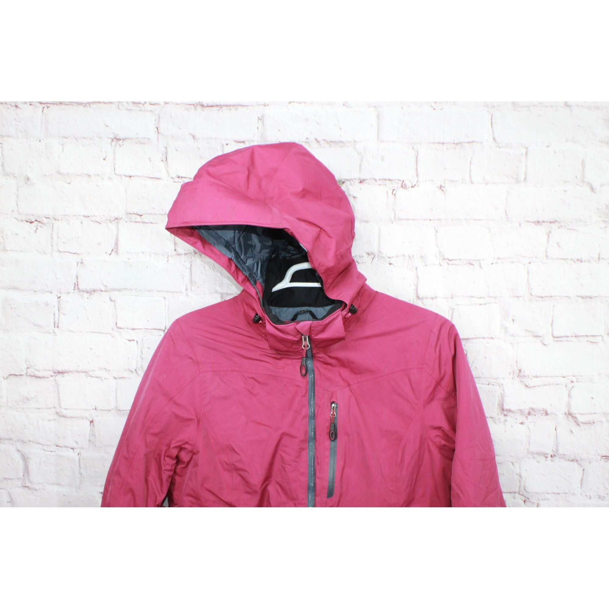 L.L. Bean LL Bean Women's Pink Nylon Insulated Ski Jacket Size XL / US 12-14 / IT 48-50 - 2 Thumbnail