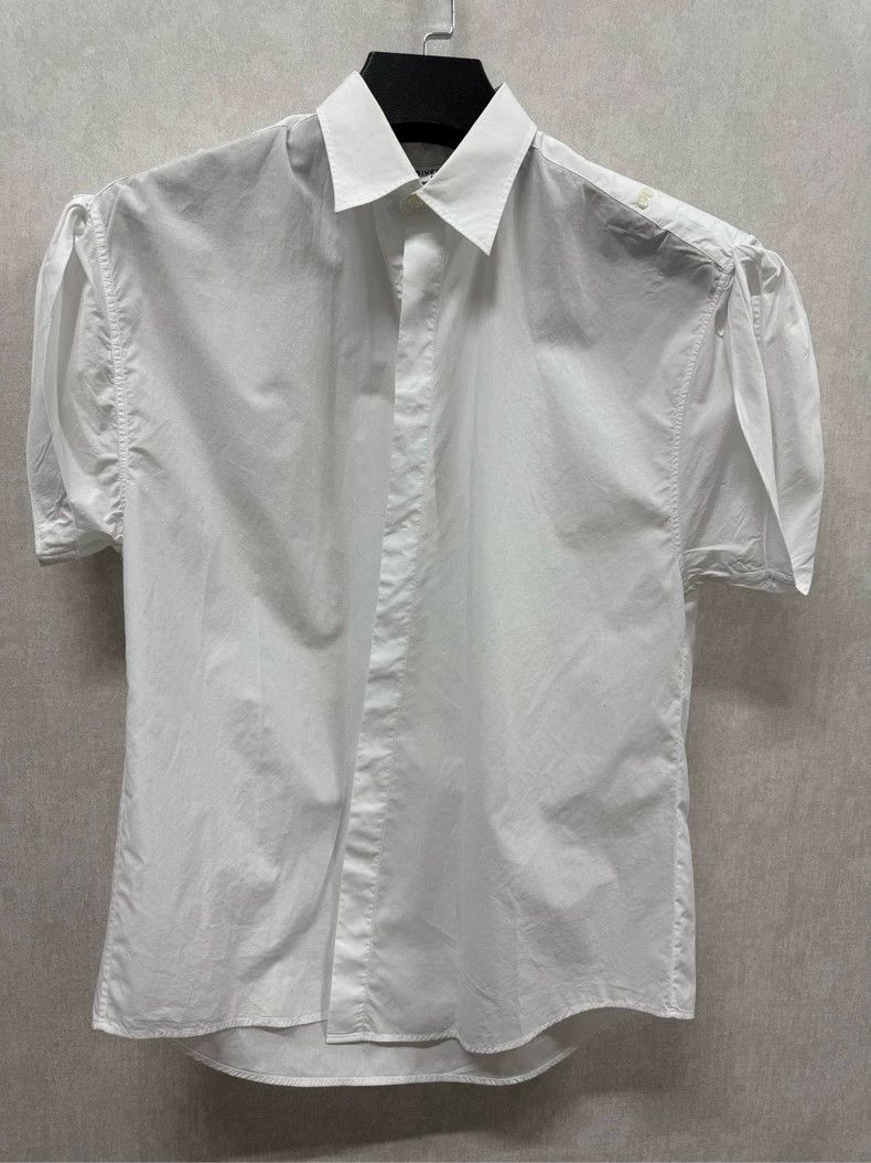Givenchy Givenchy White Shirt Short Sleeve, Size M Size US M / EU 48-50 / 2 - 1 Thumbnail