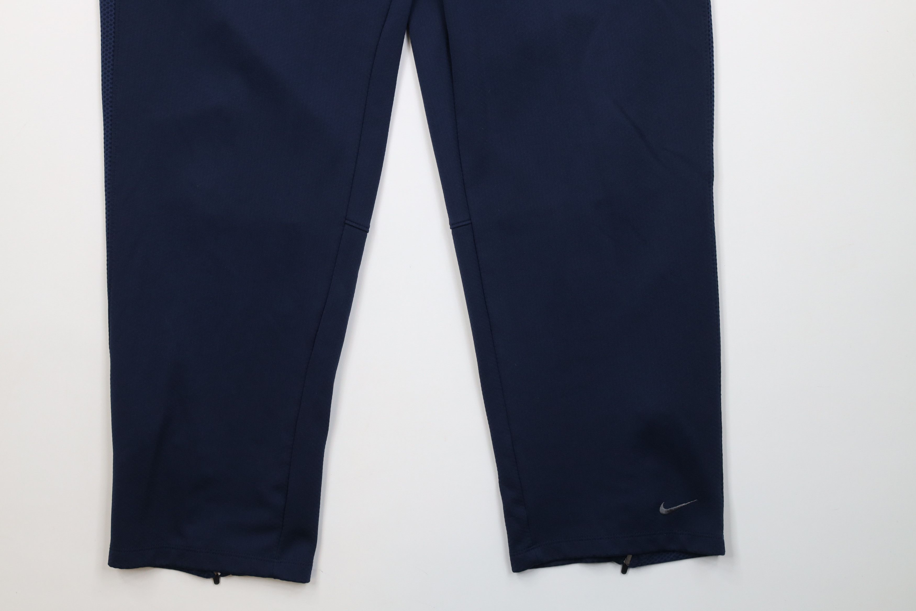 Nike Vintage Nike Sphere Mini Swoosh Thermal Knit Pants Blue Size US 36 / EU 52 - 5 Thumbnail