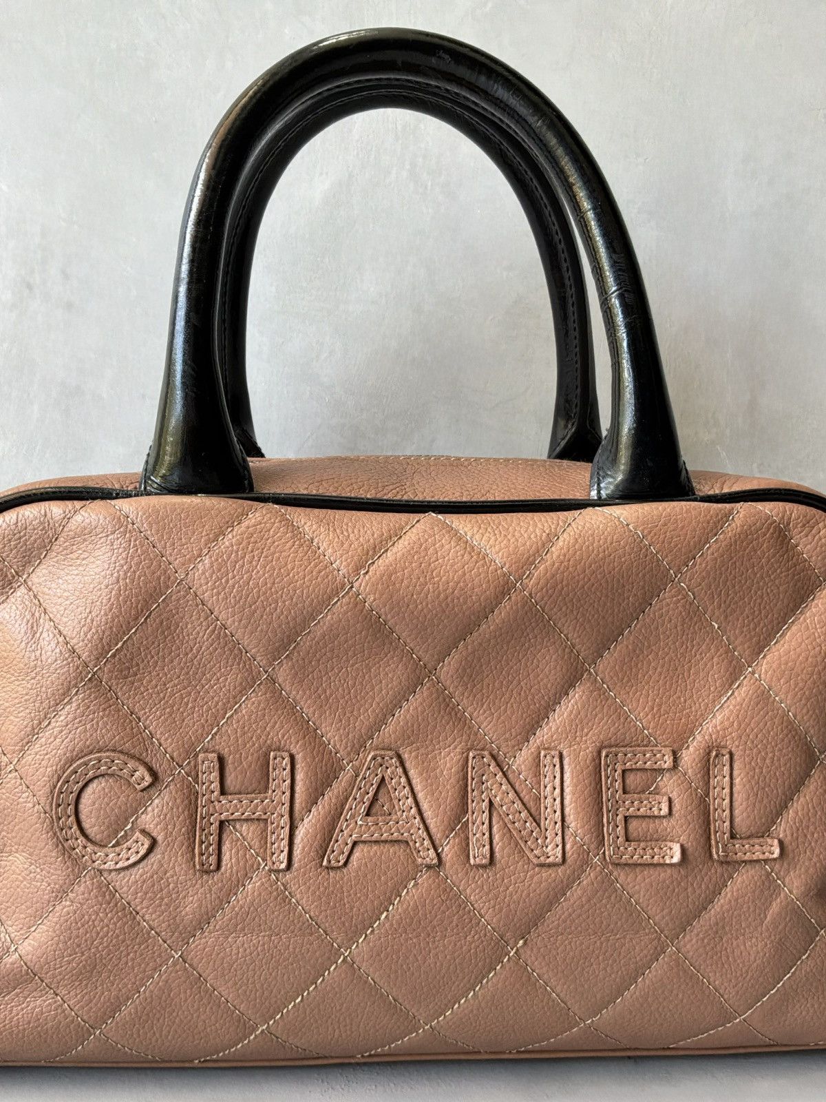 Chanel Chanel - Quilted Script - Small Bowling Bag Size ONE SIZE - 5 Thumbnail