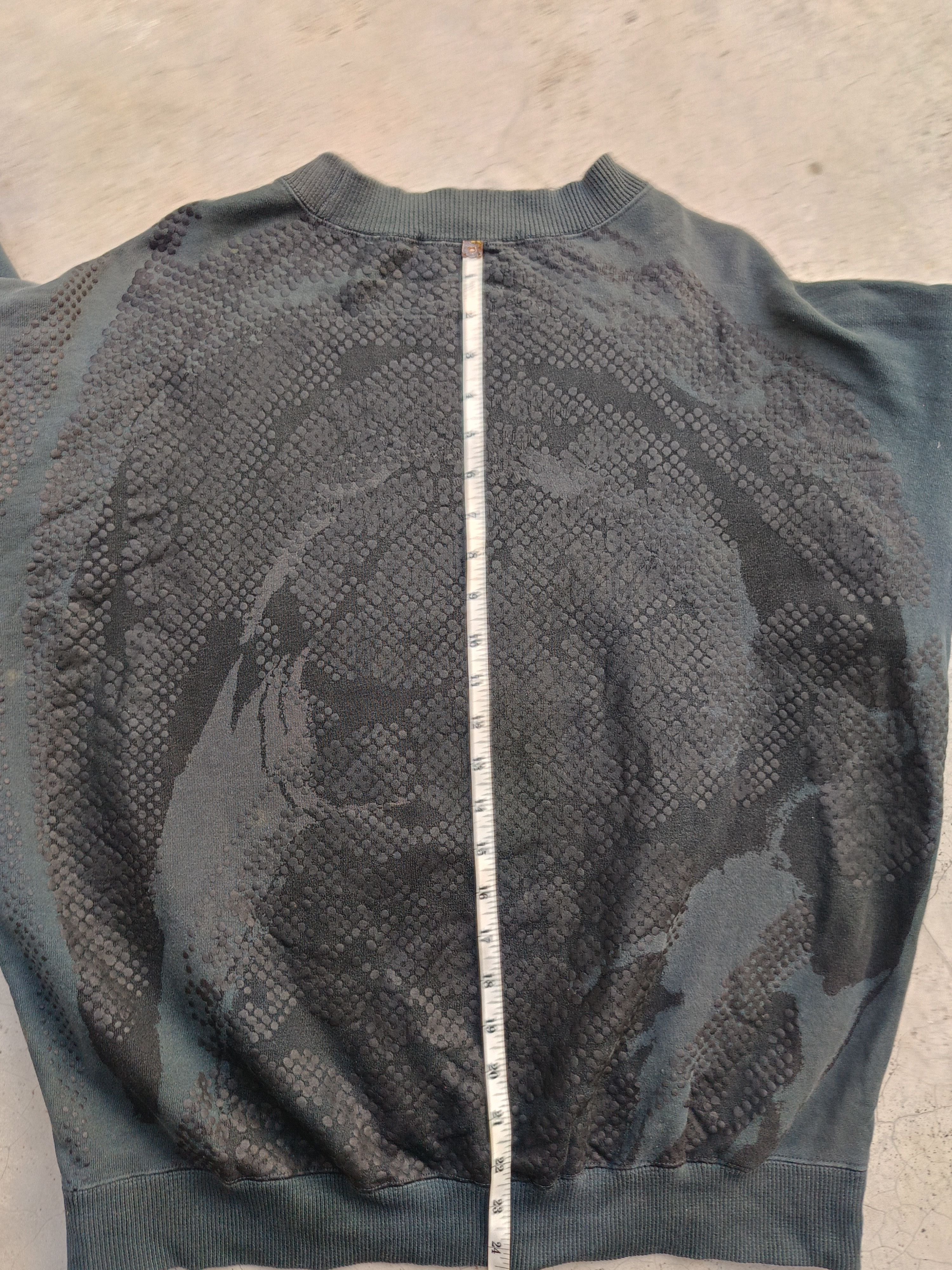 Issey Miyake 80's Issey Miyake Archive Dot Marbling Sweatshirt Size US L / EU 52-54 / 3 - 15 Thumbnail