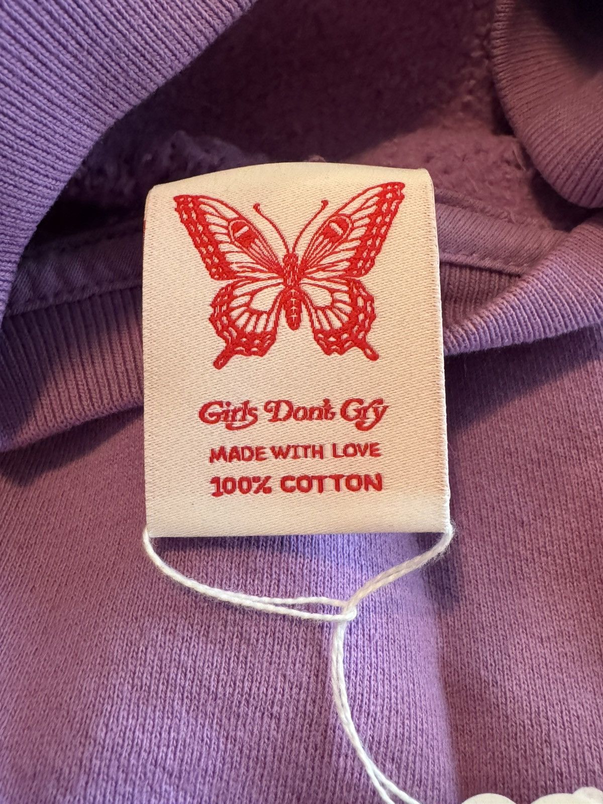 Girls Don't Cry Girls Don’t Cry NWT Lavender Purple Crewneck Sweatshirt Size S / US 4 / IT 40 - 6 Thumbnail