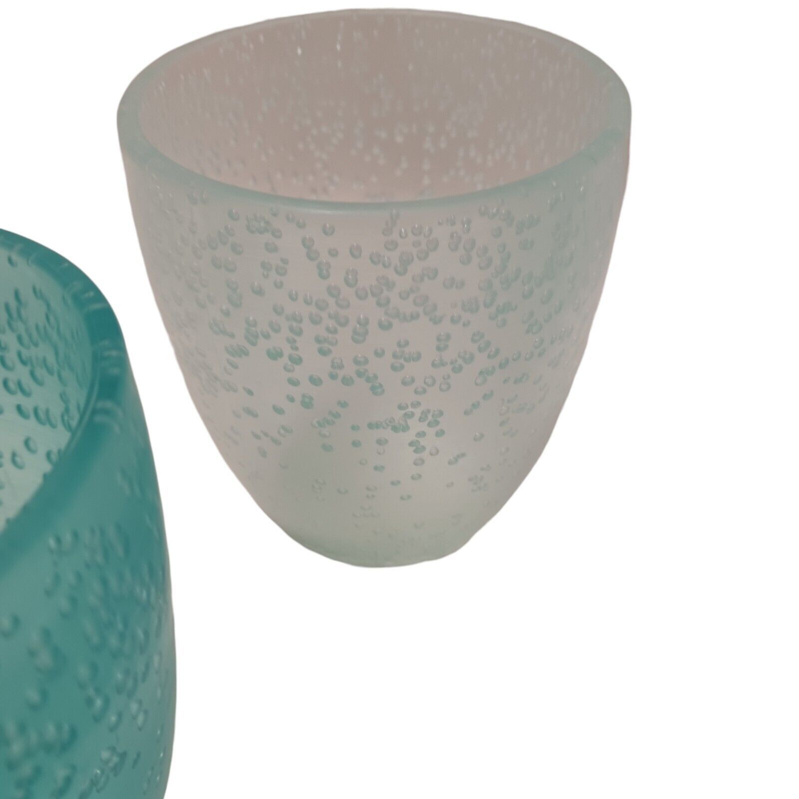 Other 4 Frosted Turquoise Drinking Tumbler BUBBLES Non-Breakable Size ONE SIZE - 8 Thumbnail