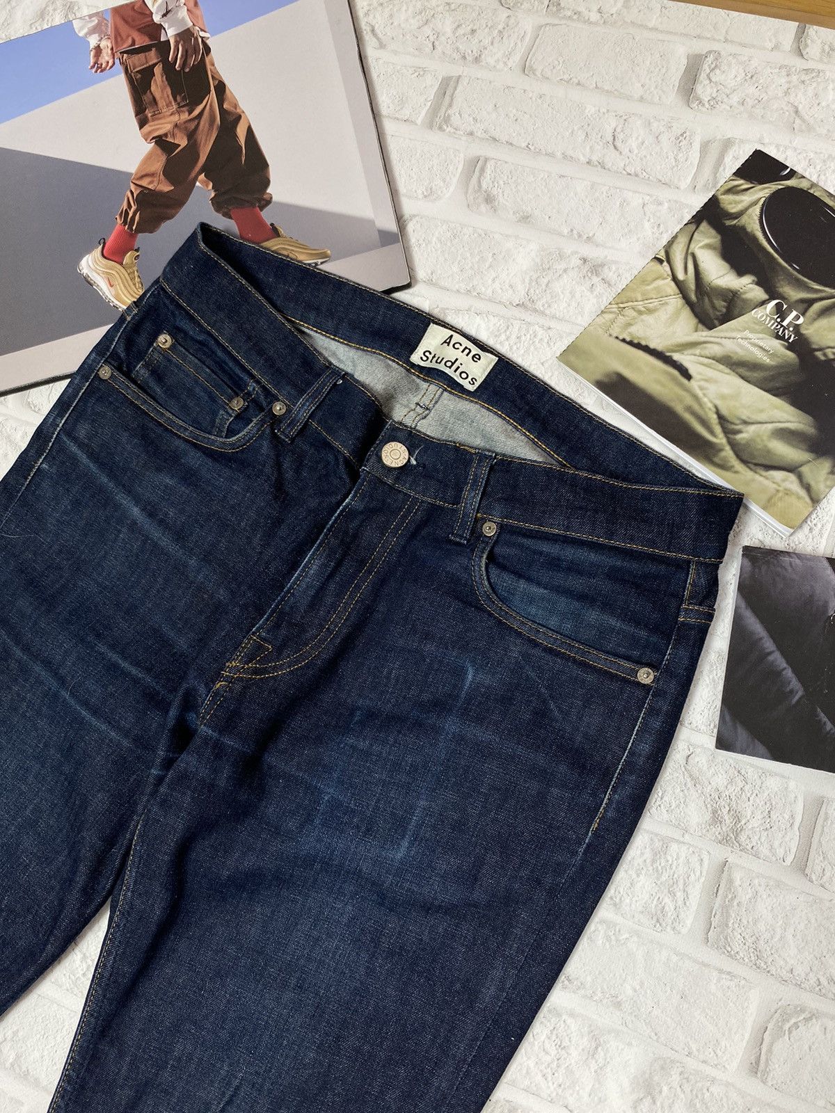 Acne Studios Ace Raw Gothic Denim jeans 33/34