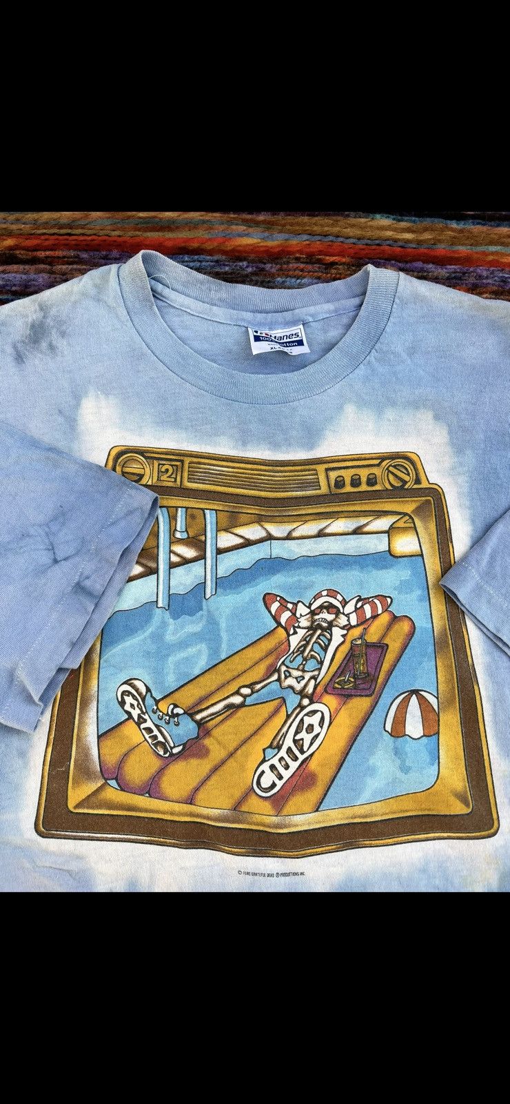 Band Tees × Grateful Dead × Vintage 80s vintage Grateful Dead T  