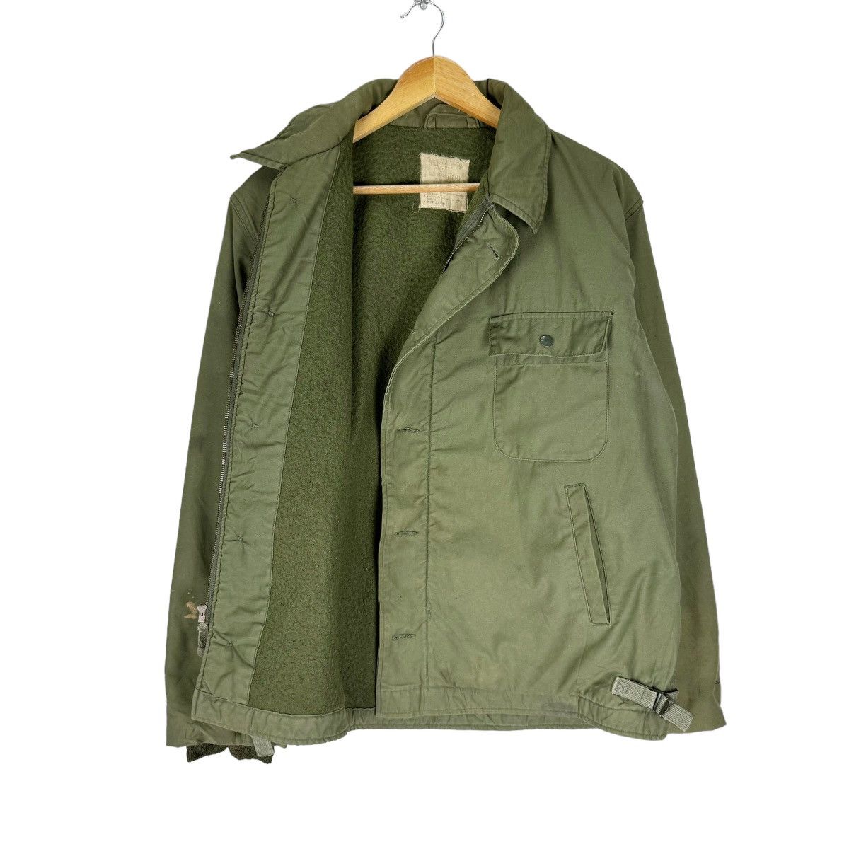 Vintage ⚡️80s VANDERBILT USN GRATEFUL DEAD ZIPPER JACKET Size US L / EU 52-54 / 3 - 9 Thumbnail