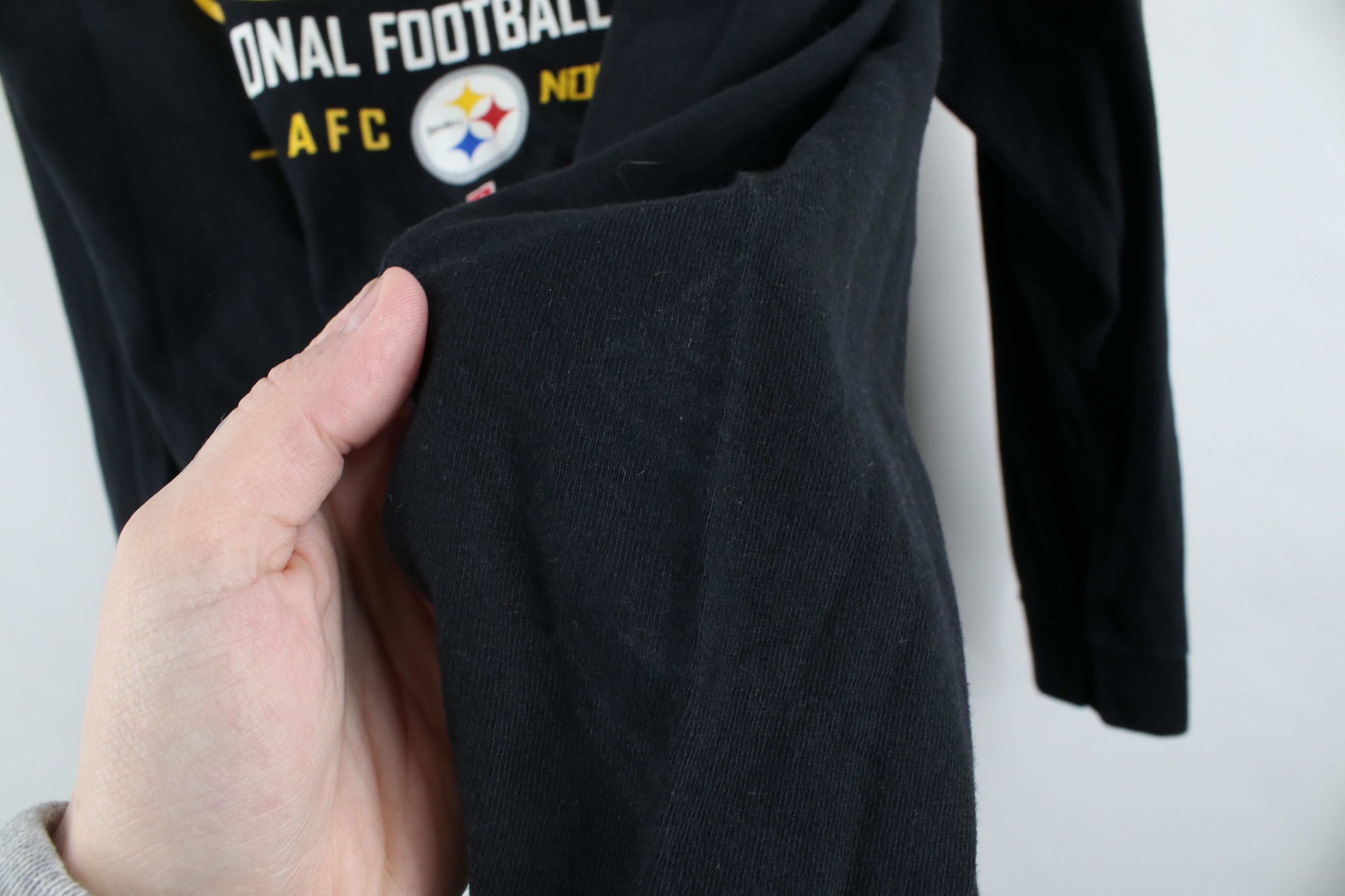 Vintage Vintage Spell Pittsburgh Steelers Long Sleeve T-Shirt Black Size US M / EU 48-50 / 2 - 6 Thumbnail