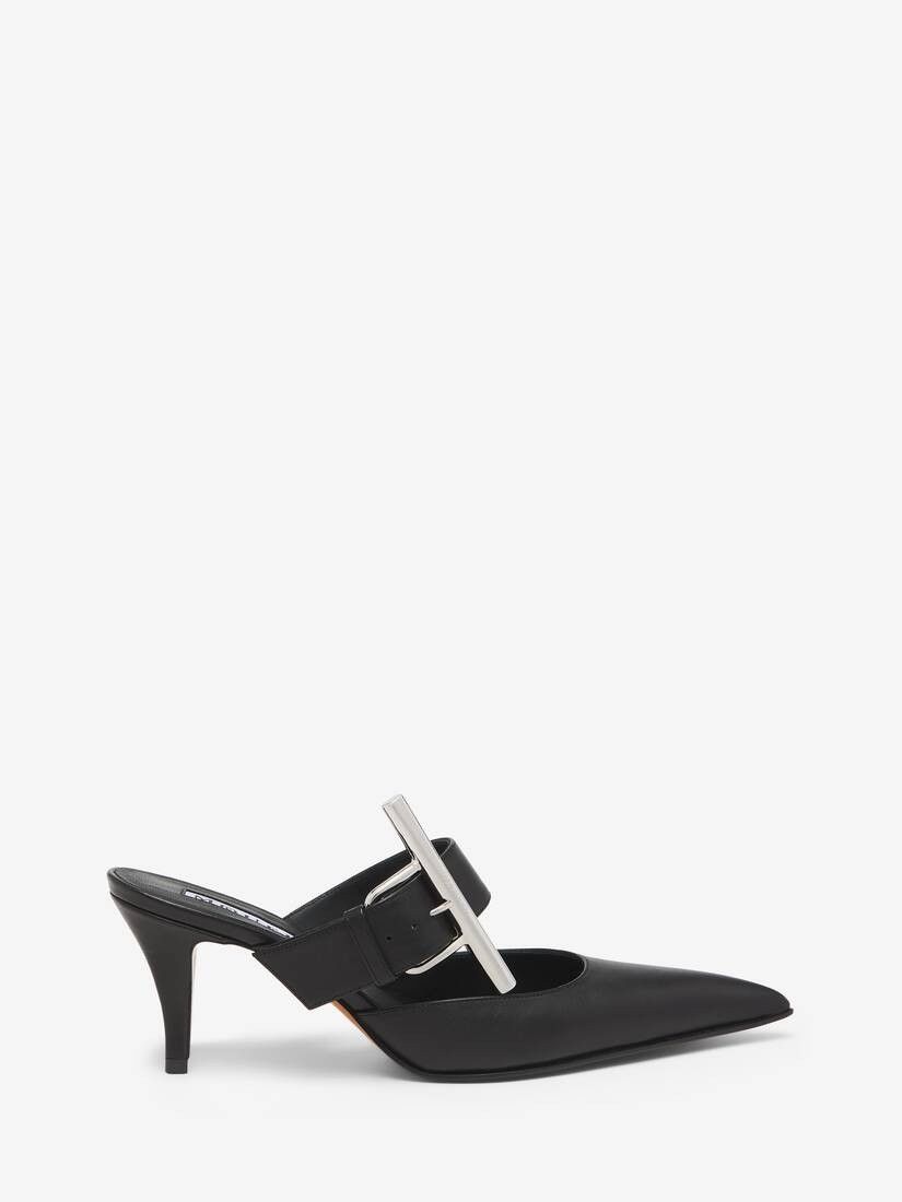 o1w1db10925 Birdee Mule in Black