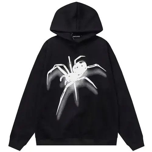 Japanese Brand × Vintage Y2K hoodie sweatshirt hip-hop Gothic Harajuku style pullover Size US L / EU 52-54 / 3 - 1 Thumbnail