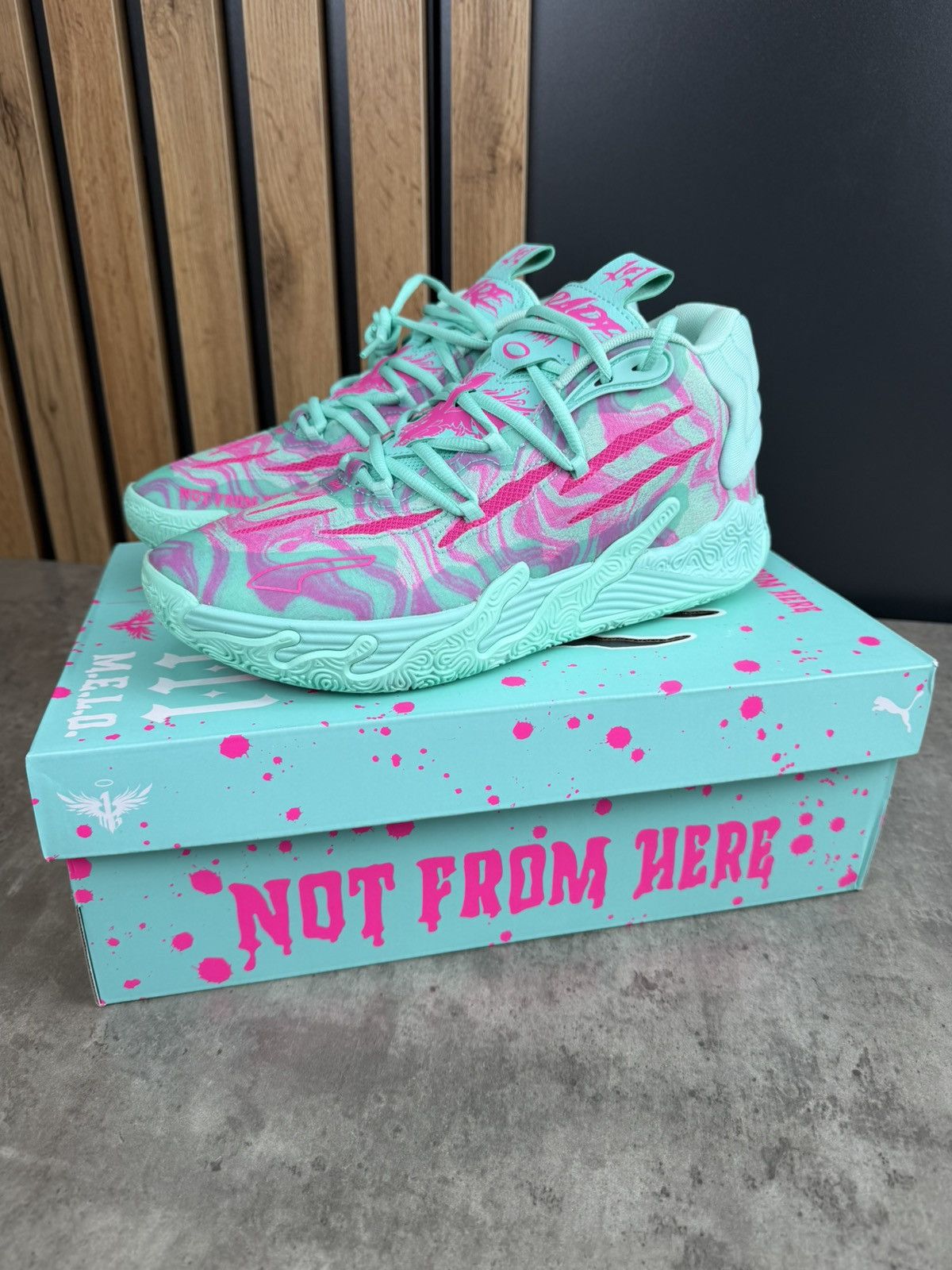 Puma Puma Lamelo Ball MB.03 Miami Sneakers Size US 8 Size US 8 / EU 41 - 11 Thumbnail