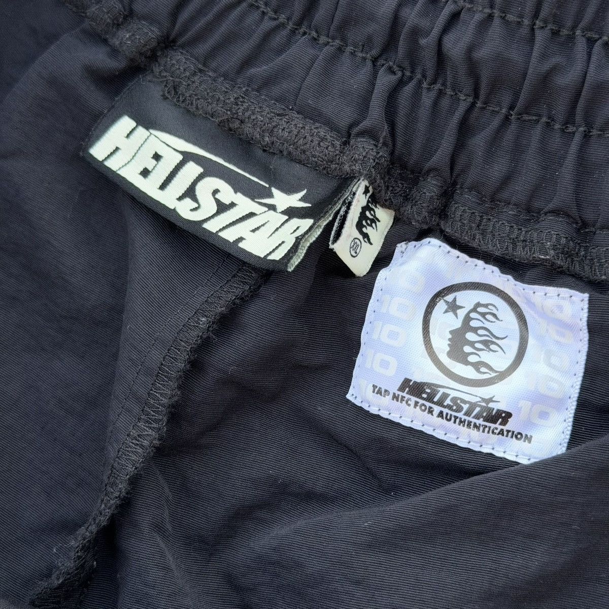 HELLSTAR Hellstar Waxed Nylon Athletic Shorts Black Pink Size 2XL XXL Size US 44 / EU 60 - 5 Thumbnail
