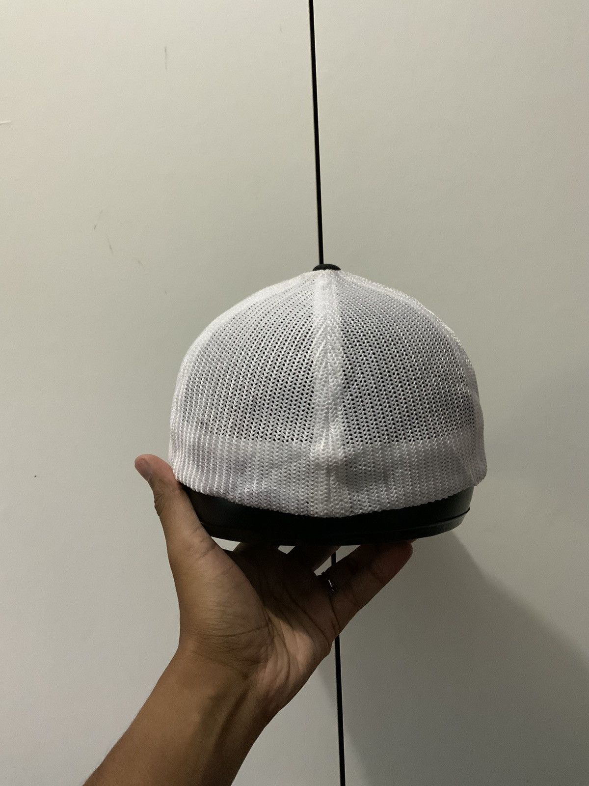 Hat Club Fishbrain Yupoong Flexi Spellout Fitted trucker Hat Size ONE SIZE - 3 Thumbnail
