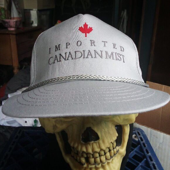 Other DS Vintage Imported Canadian Mist Rope Snap Trucker Hat Cap Size ONE SIZE - 1 Thumbnail
