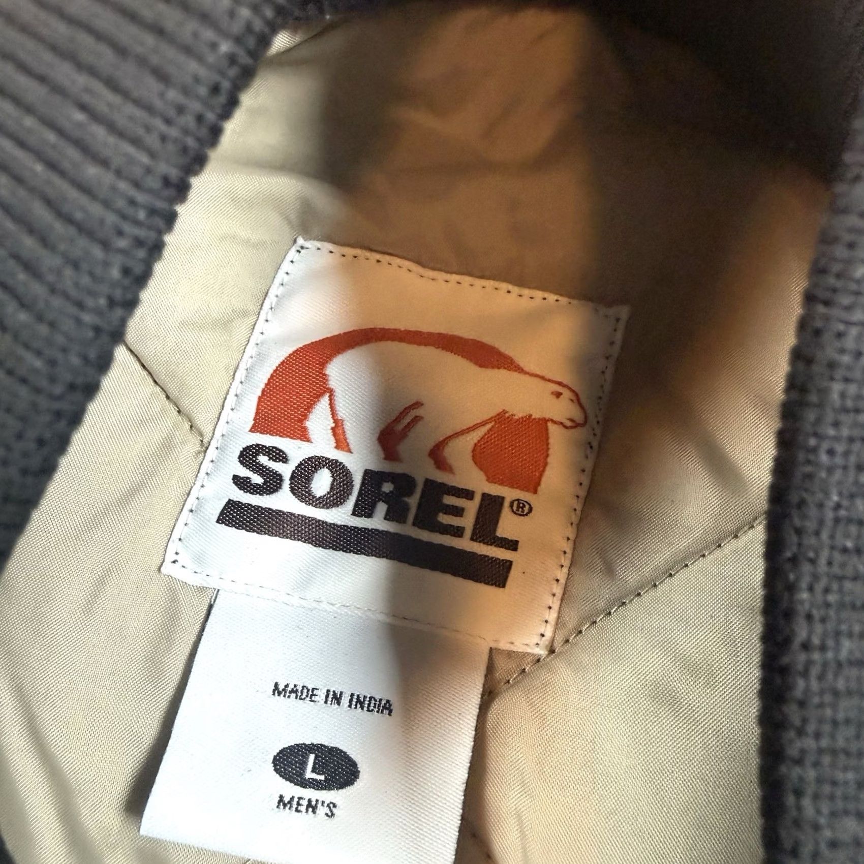 SOREL Sorel Vest Mens Large Black Lightweight Button Nylon Blanket Lined Slv? Size US L / EU 52-54 / 3 - 3 Thumbnail