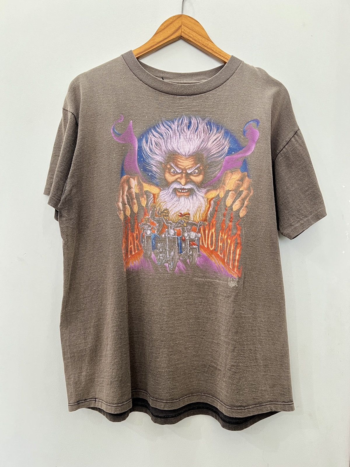 Vintage 1992 Fear No Evil by 3D Emblem