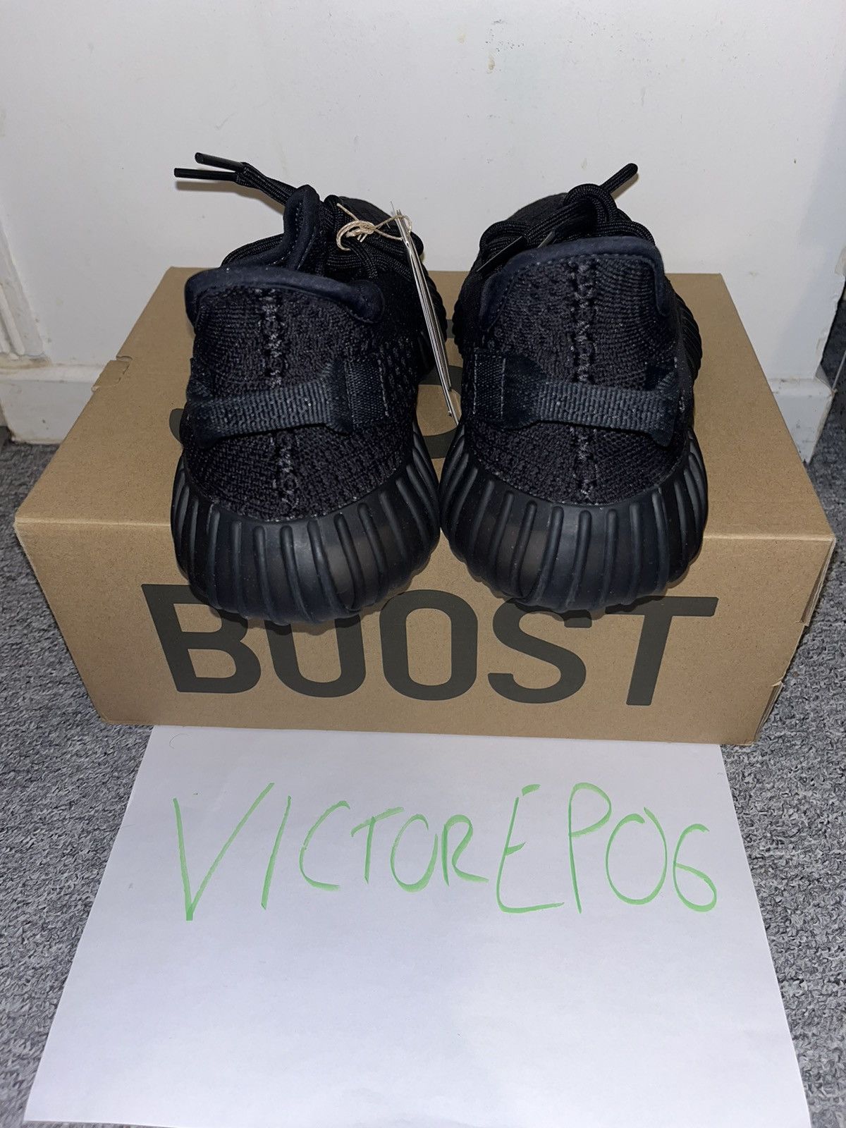 Adidas × Yeezy Yeezy Boost 350 V2 Onyx Size US 5 / IT 35 - 3 Thumbnail