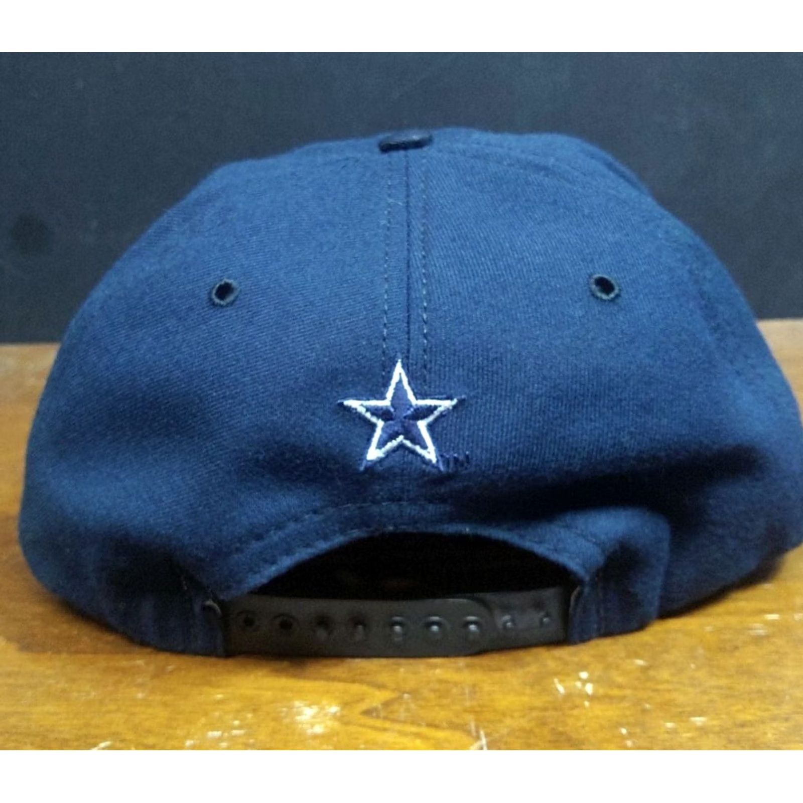 New Era VINTAGE Dallas Cowboys Pro Model Fitted Hat New Era Wool Blue 1990s Official USA Cowboys Mens Size ONE SIZE - 5 Thumbnail