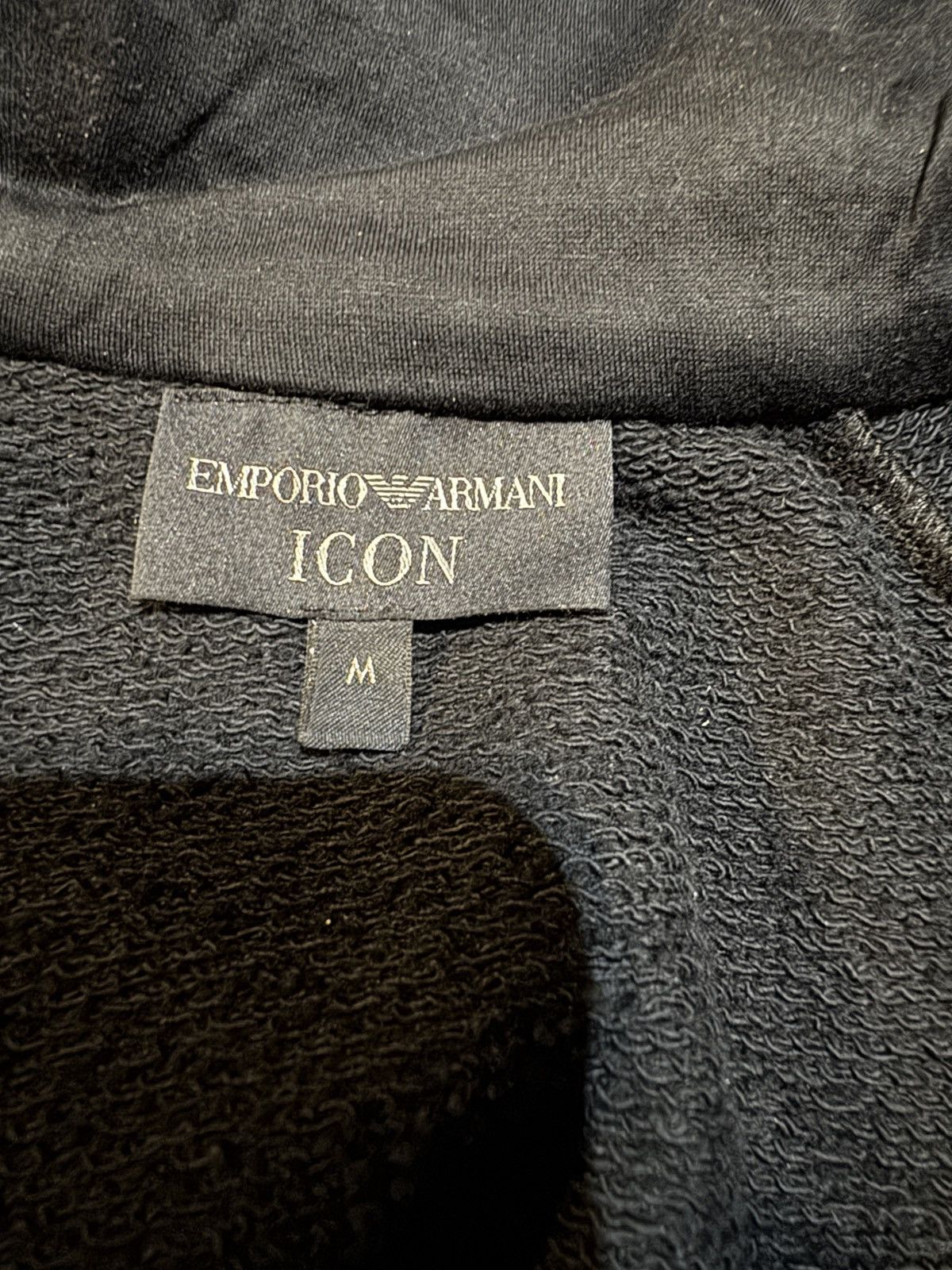 Emporio Armani Emporio Armani Sweatshirt Flocked Fabric Size US M / EU 48-50 / 2 - 5 Thumbnail
