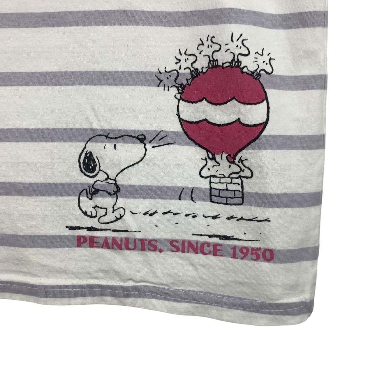 Peanuts PEANUTS SNOOPY and Best Friends Striped Tee Shirt Size M / US 6-8 / IT 42-44 - 6 Thumbnail