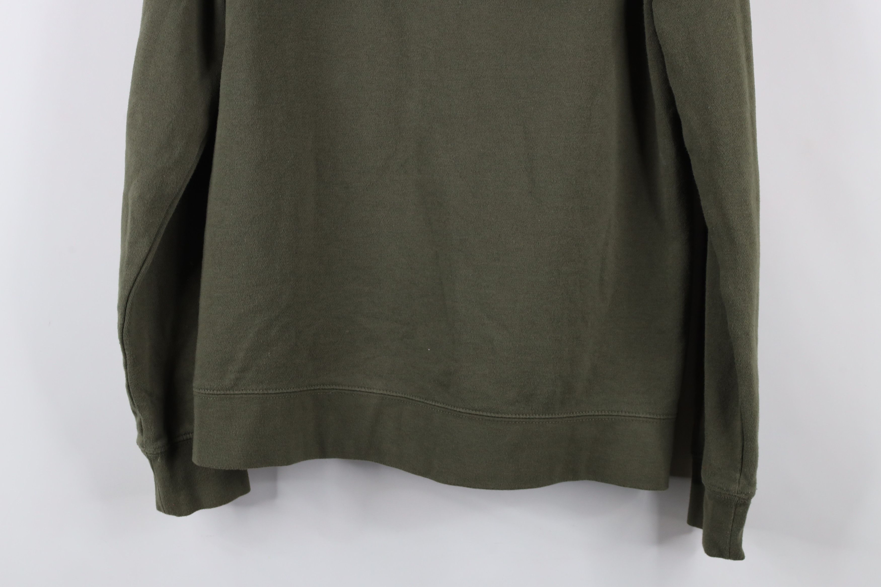 Oakley × Vintage Vintage Oakley Spell Out O Logo Full Zip Hoodie Olive Green Size US M / EU 48-50 / 2 - 15 Thumbnail