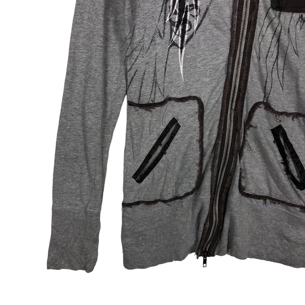 Hysteric Glamour 🔥Rare Hoodie Jacket Bondage Punk Design Over Print Ghtz Size US S / EU 44-46 / 1 - 3 Thumbnail