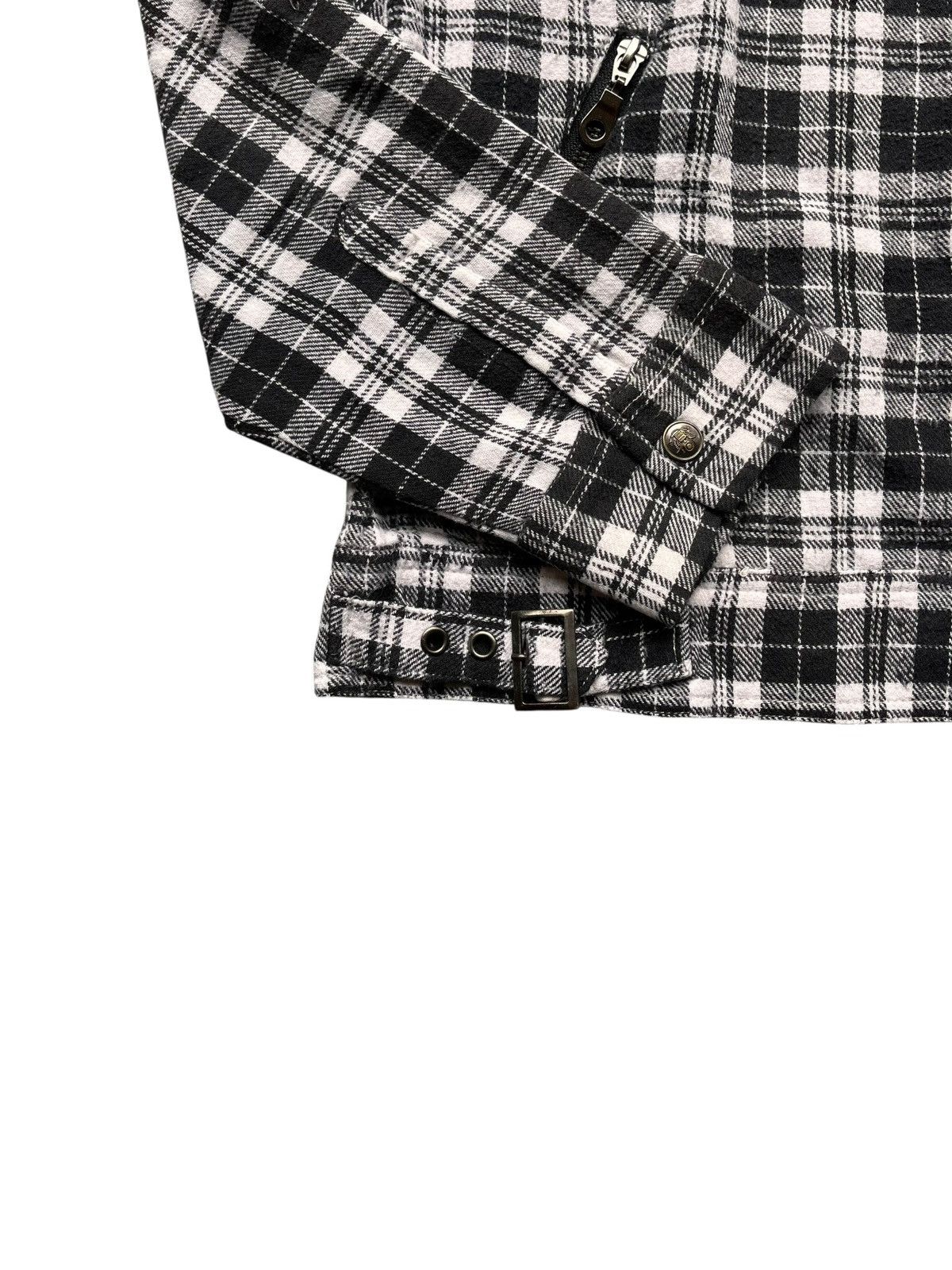 In The Attic In The Attic Plaid Bikers Jacket Size US M / EU 48-50 / 2 - 6 Thumbnail