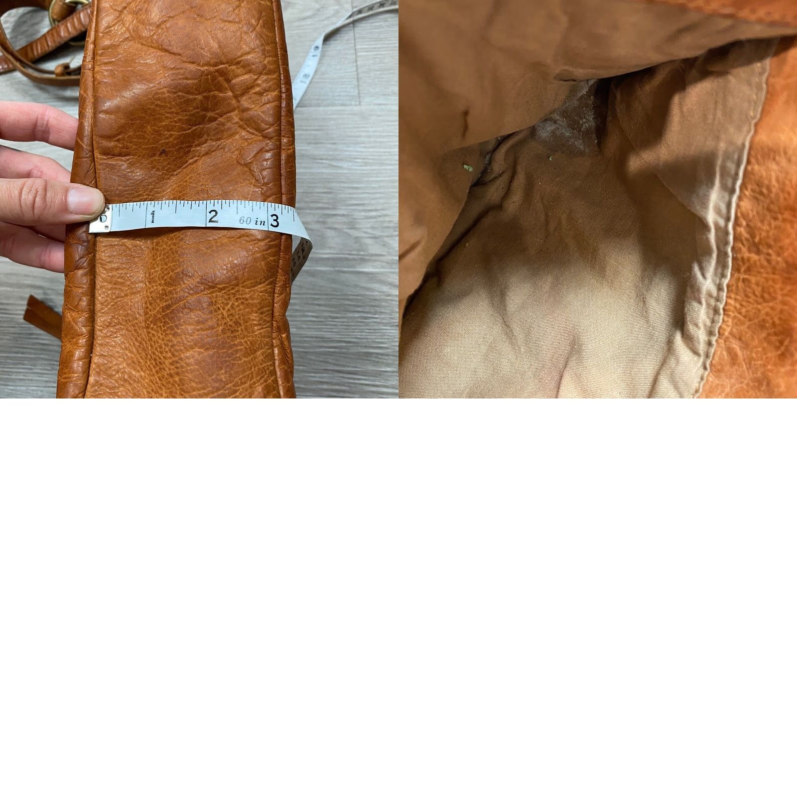 Frye FRYE Leather Crossbody Bag Purse Small Brown Women Size ONE SIZE - 8 Thumbnail