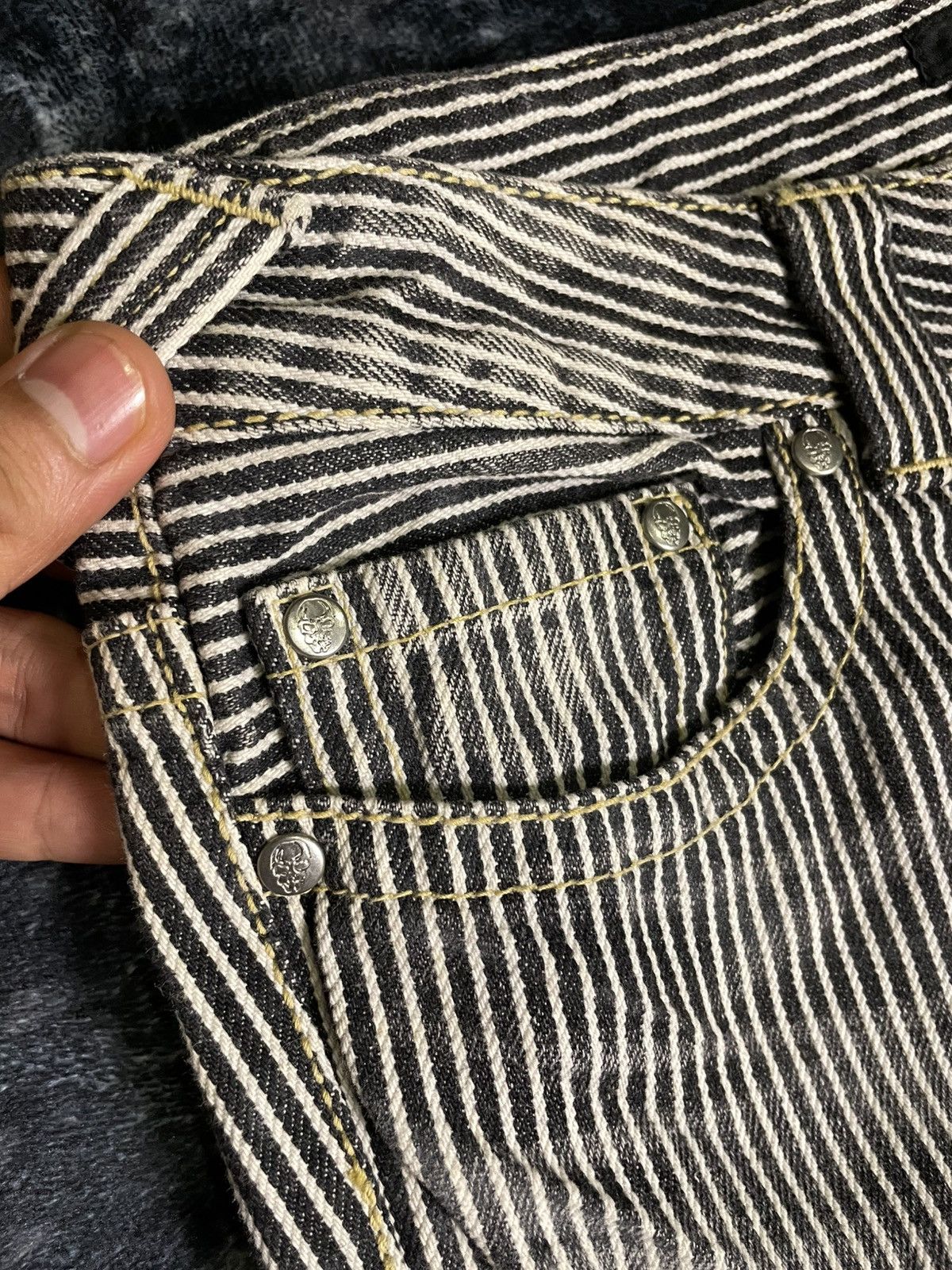 Le Grande Bleu (L.G.B.) × Tornado Mart Tornado Mart Whisker Flare Pant Size US 30 / EU 46 - 5 Thumbnail